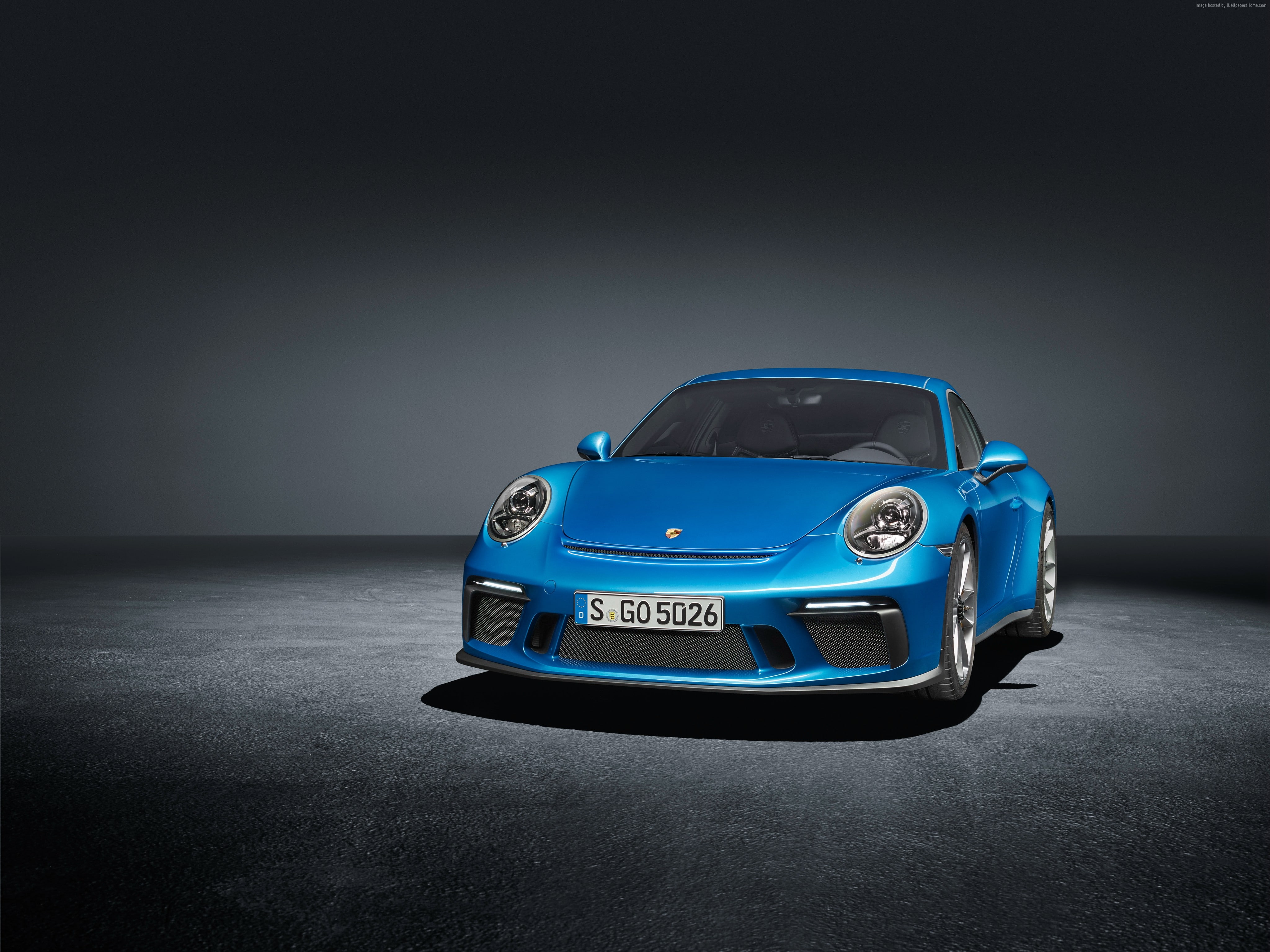 4k, 2018 Cars, 4K, Porsche 911 GT3 Touring Package, HD Wallpaper