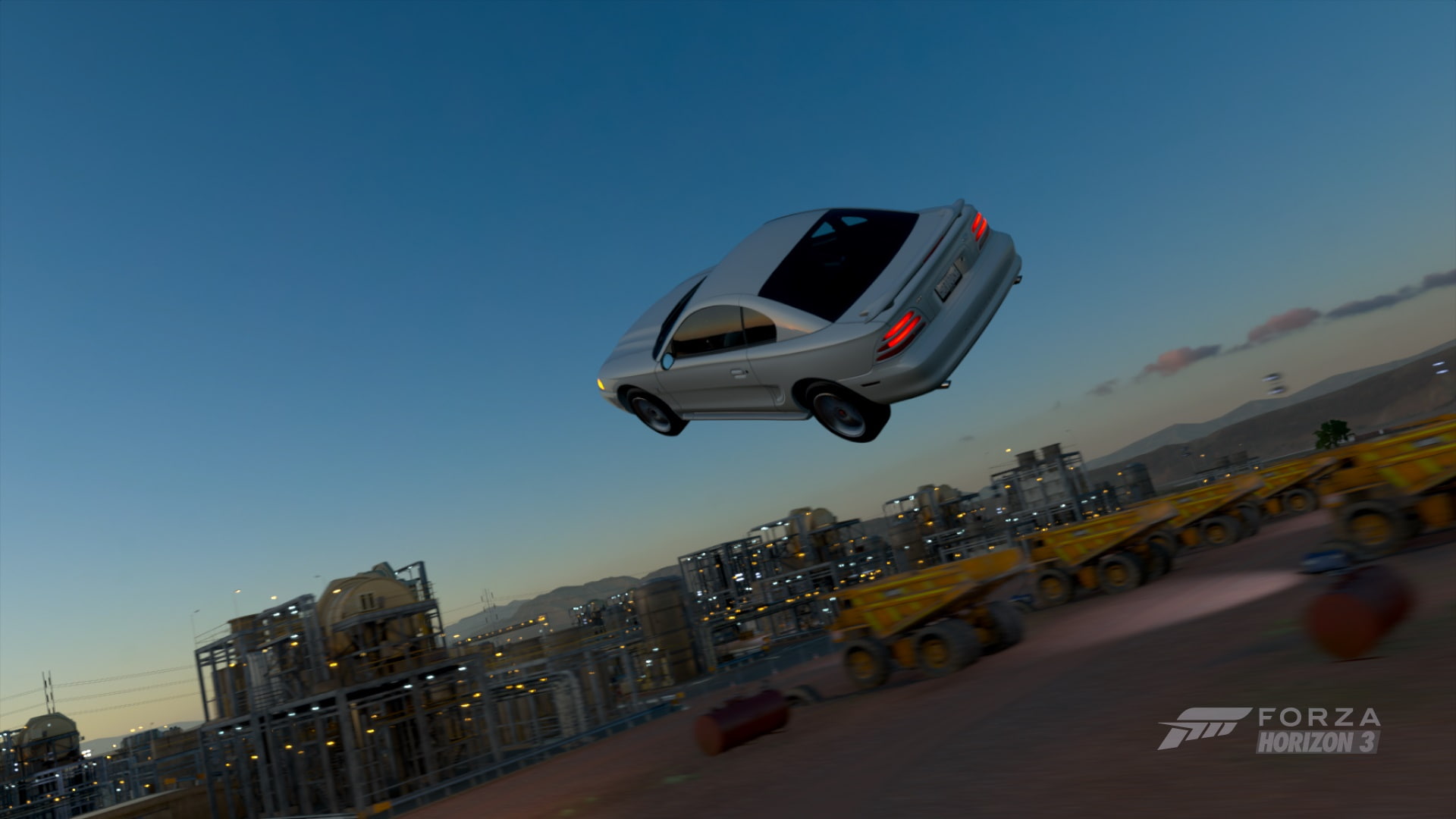 clear sky, road, 1080P, transportation, day, mode of transportation, Ford Mustang Cobra, video games, city, street, architecture, forza horizon 3, real people, HD Wallpaper