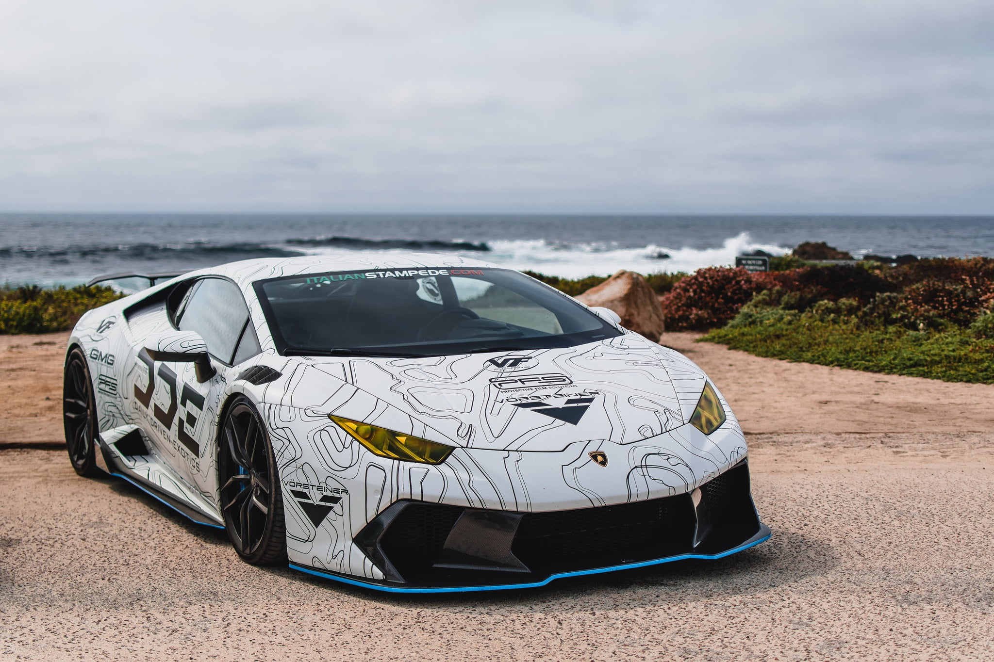 DDE, Huracan, Lamborghini, 1080P, Vorsteiner, HD Wallpaper