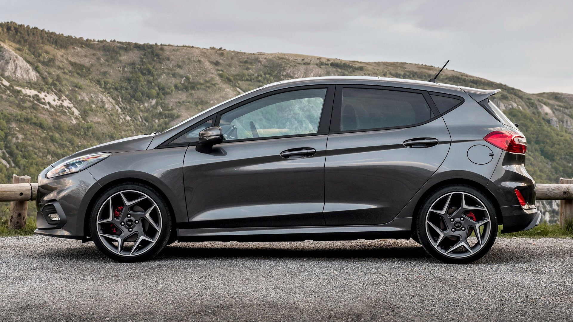 Ford Fiesta ST 5-door, Hatchback, Silver Car, Car, Vehicles, 1080P, Ford Fiesta ST, HD Wallpaper