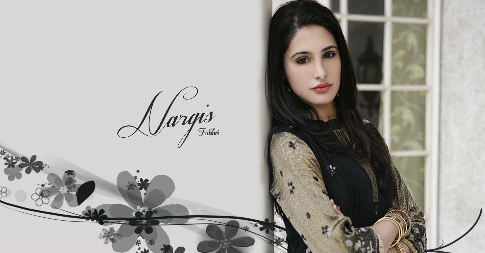 nargis, 1080P, gorgeous, photoshoot, fakhri, HD Wallpaper