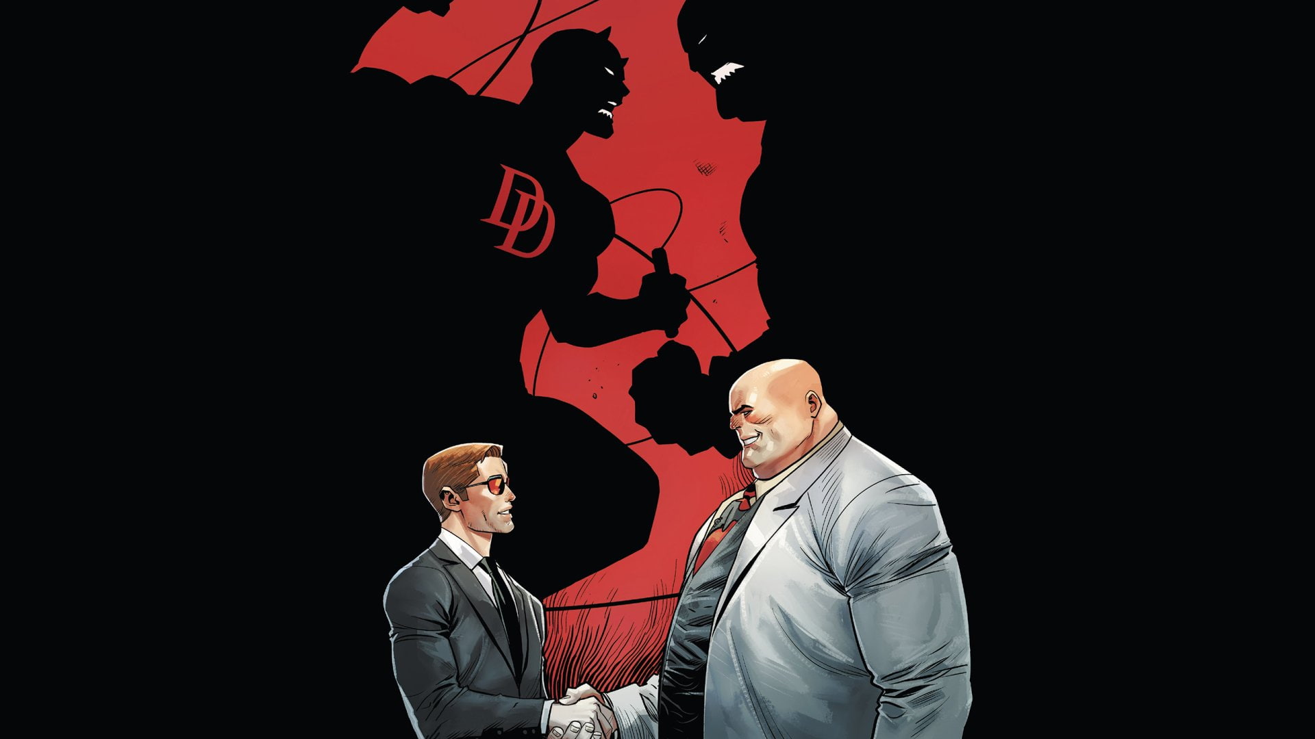 Daredevil, Kingpin (Marvel Comics), Comics, 1080P, HD Wallpaper