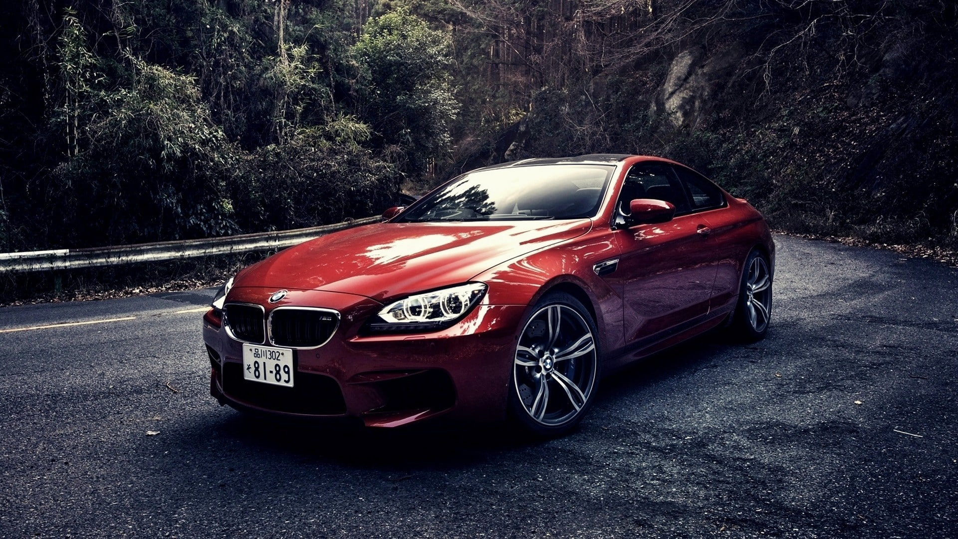 transportation, 1080P, outdoors, coupe, city, retro styled, BMW, tree, road, car, toy, series, forest, stationary, red, no people, nature, plant, land vehicle, HD Wallpaper