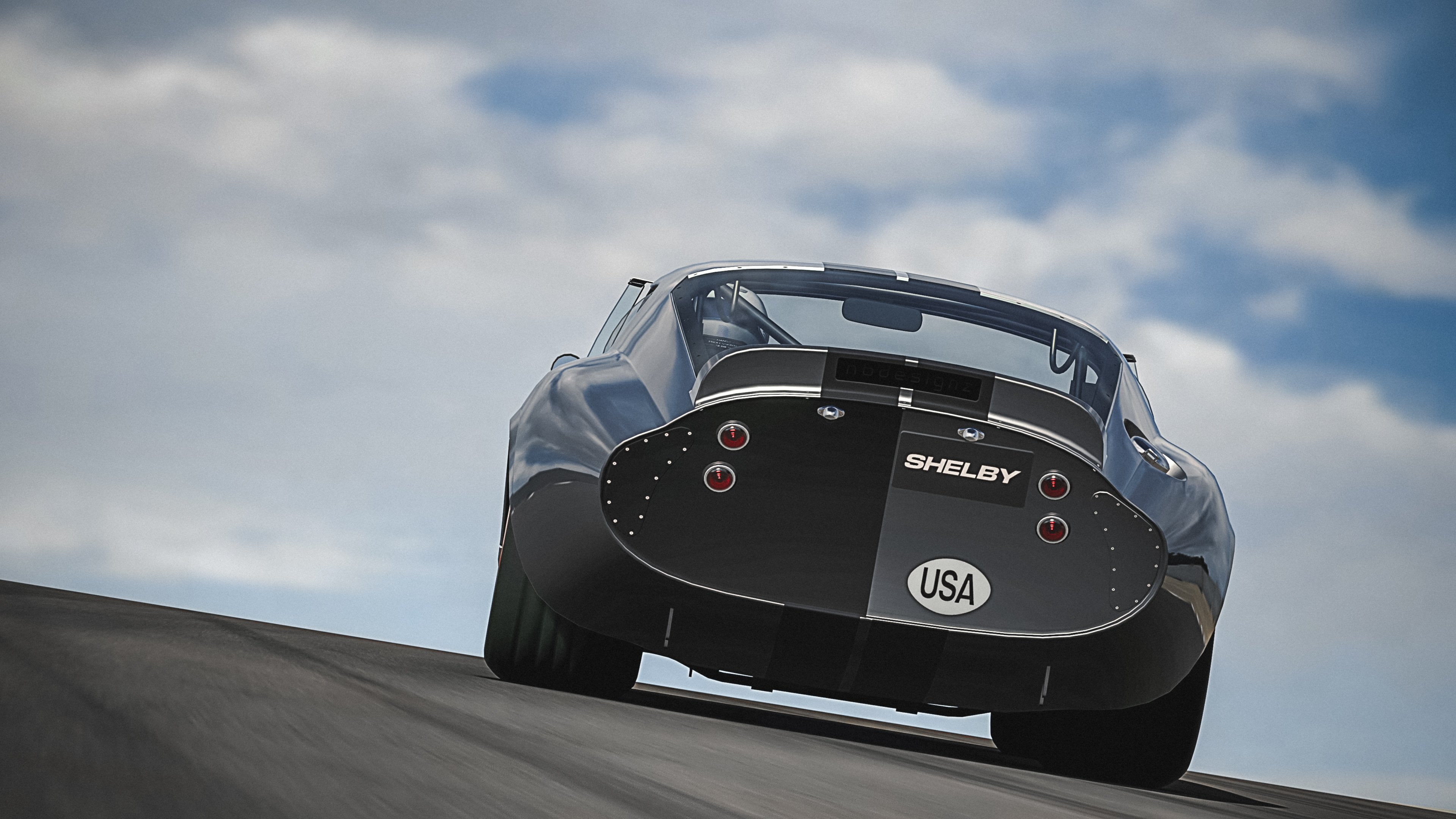 cobra, turismo, shelby, daytona, gran, coupe, 4K, nbdesignz, HD Wallpaper