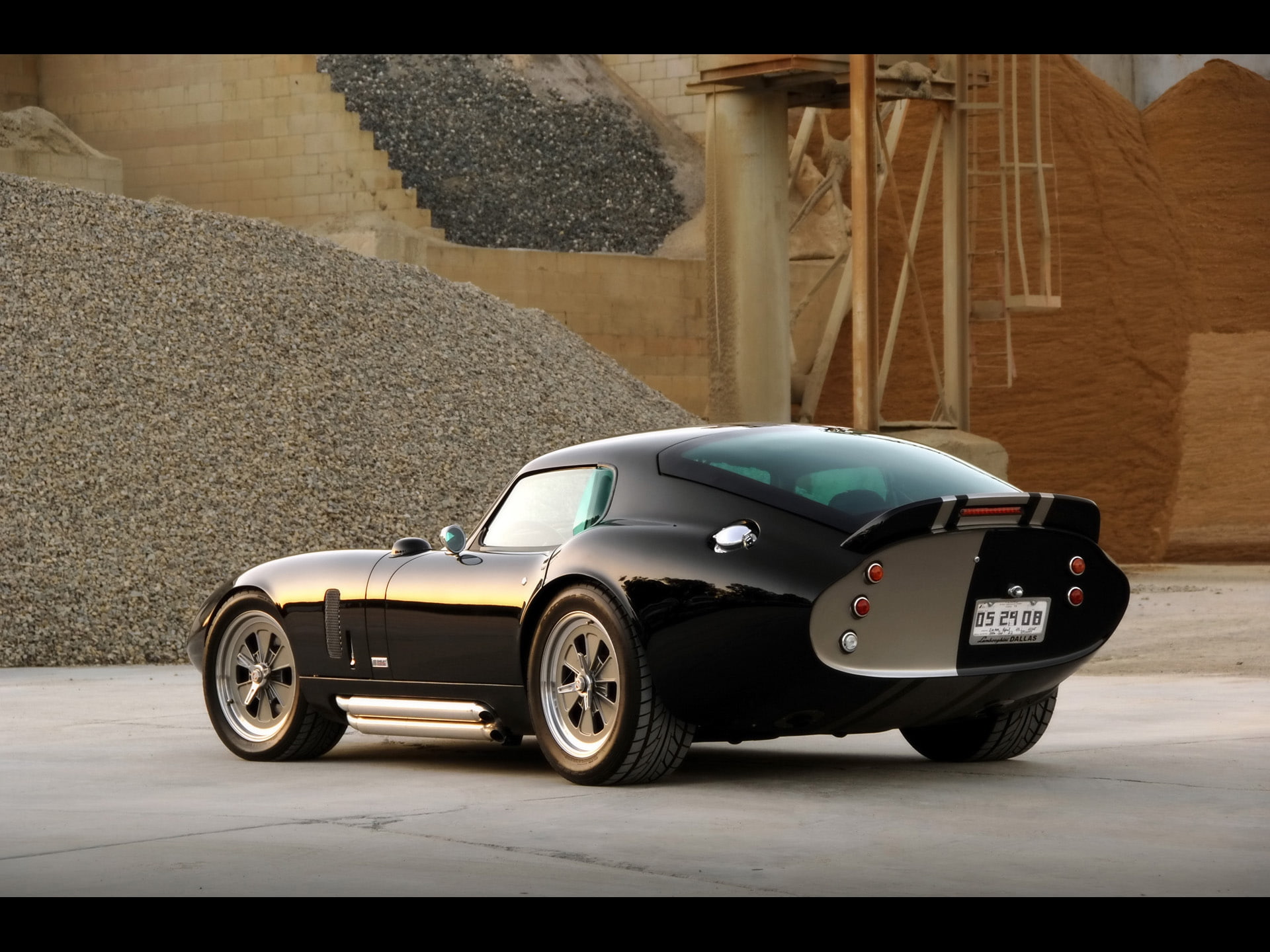 cars, art, cobra, Superformance, Daytona, 1080P, Coupe, hd, 2009, shelby, HD Wallpaper
