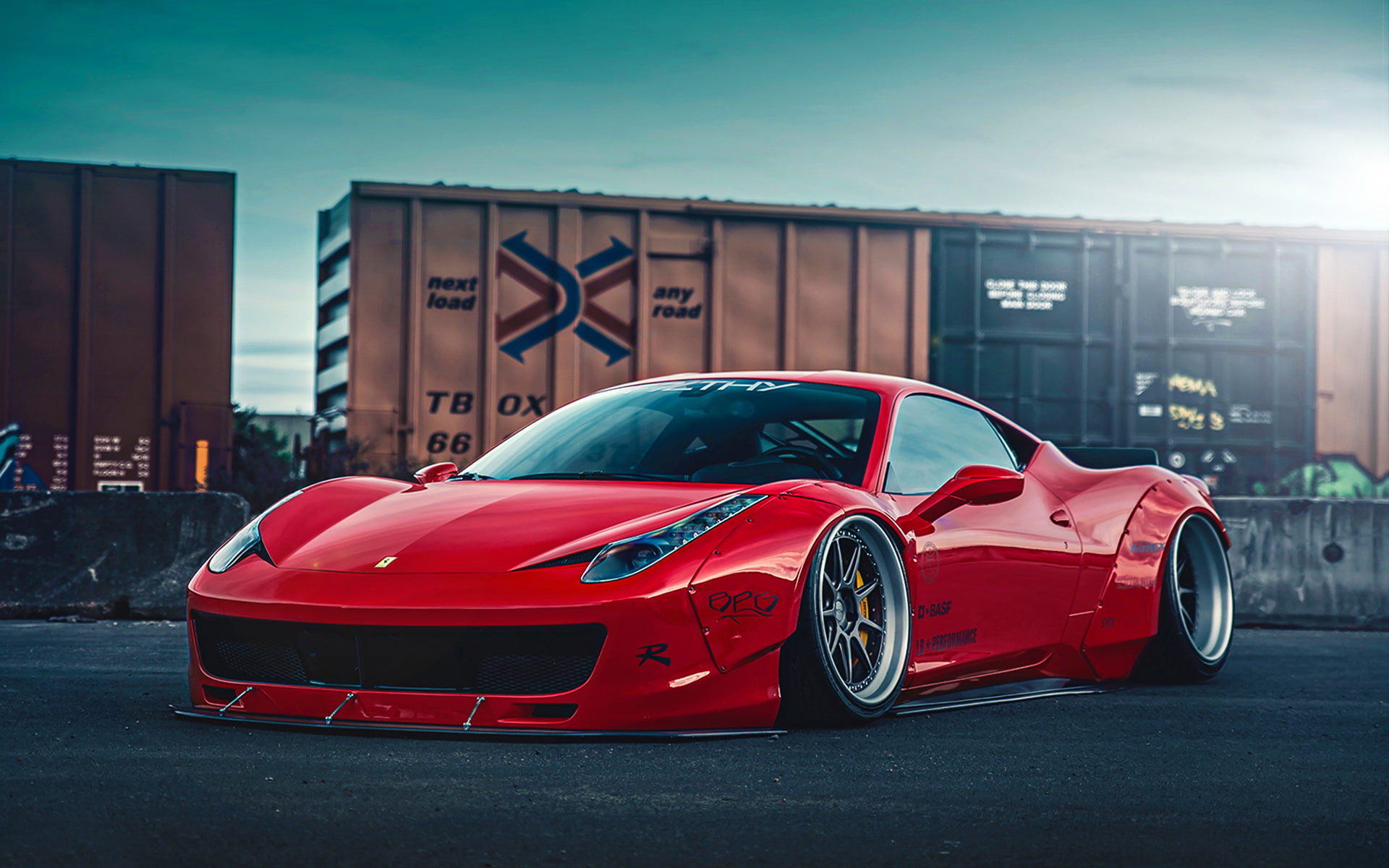 Walk, Ferrari, 1080P, Liberty, HD Wallpaper