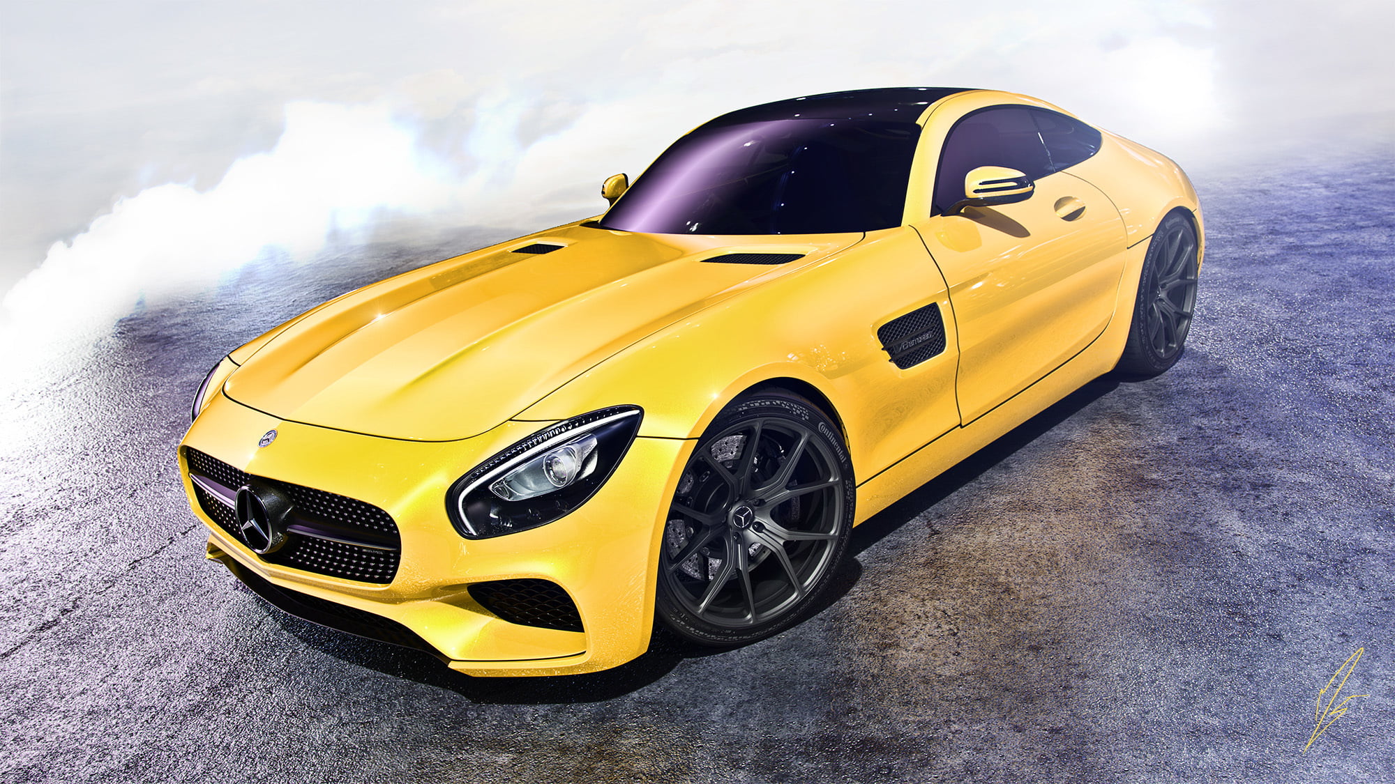 side view, power, day, no People, benz, mode of Transport, design, stationary, taxi, status Car, personal land vehicle, competition, gt, sports Race, luxury, HD Wallpaper
