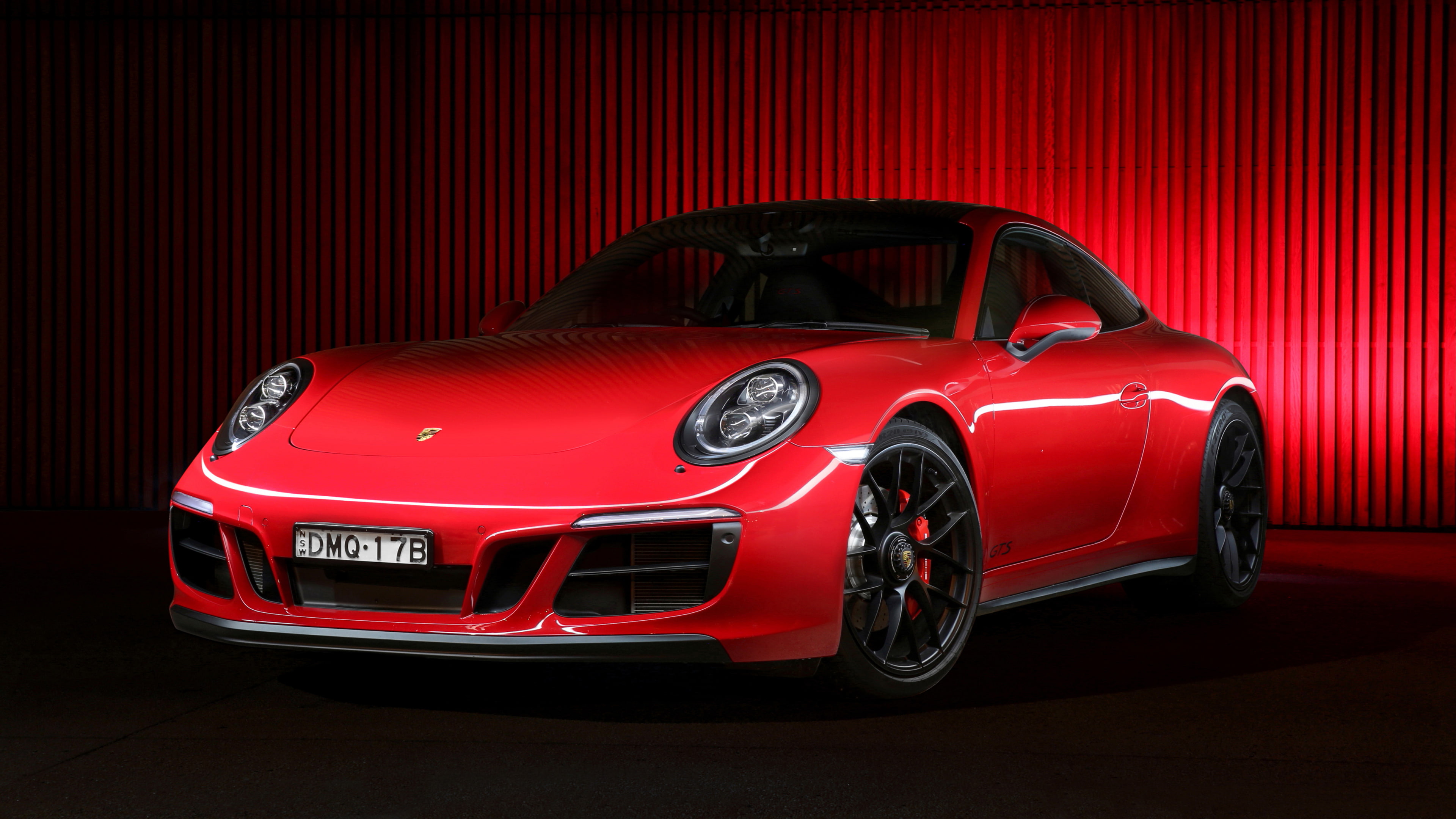Porsche 911 Carrera 4 GTS Coupe, 4K, 2017, 4K, HD Wallpaper