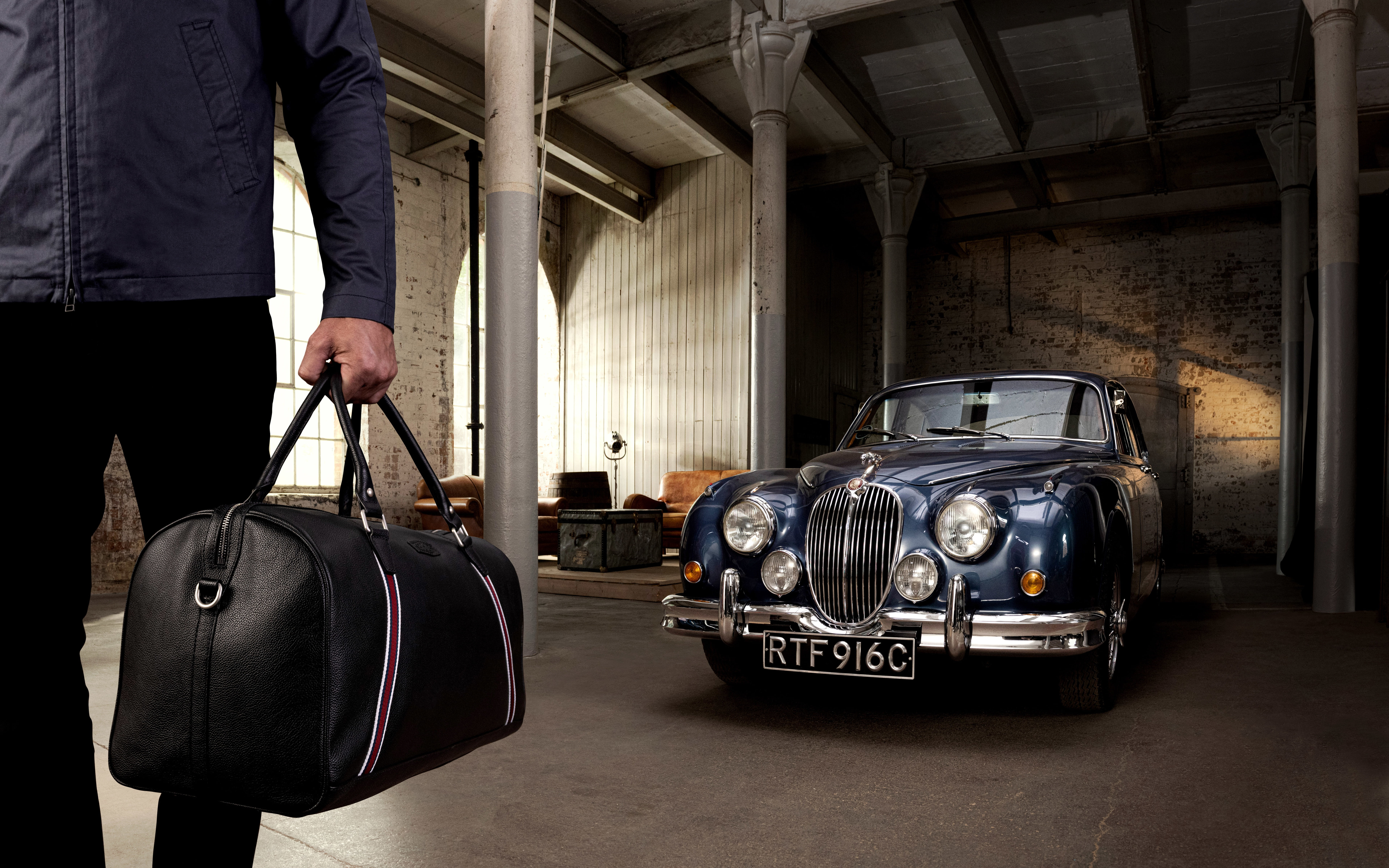 2019, exclusive collection of clothing and accessories, new Jaguar lifestyle collection, sedan of business class, Jaguar Mark 2, 8K, mid-sized luxury sports saloon, HD Wallpaper