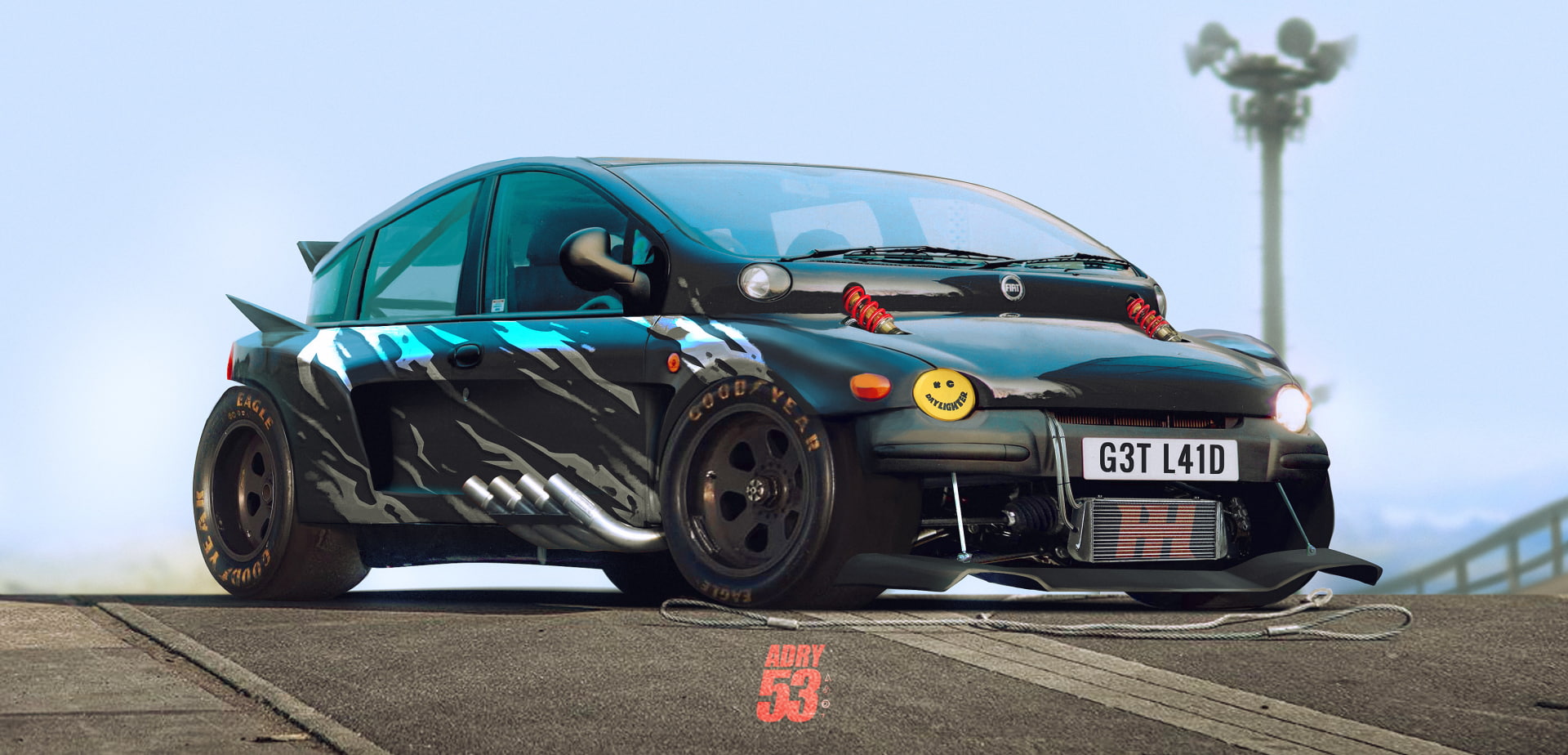 1080P, Fiat Multipla, Fiat, HD Wallpaper
