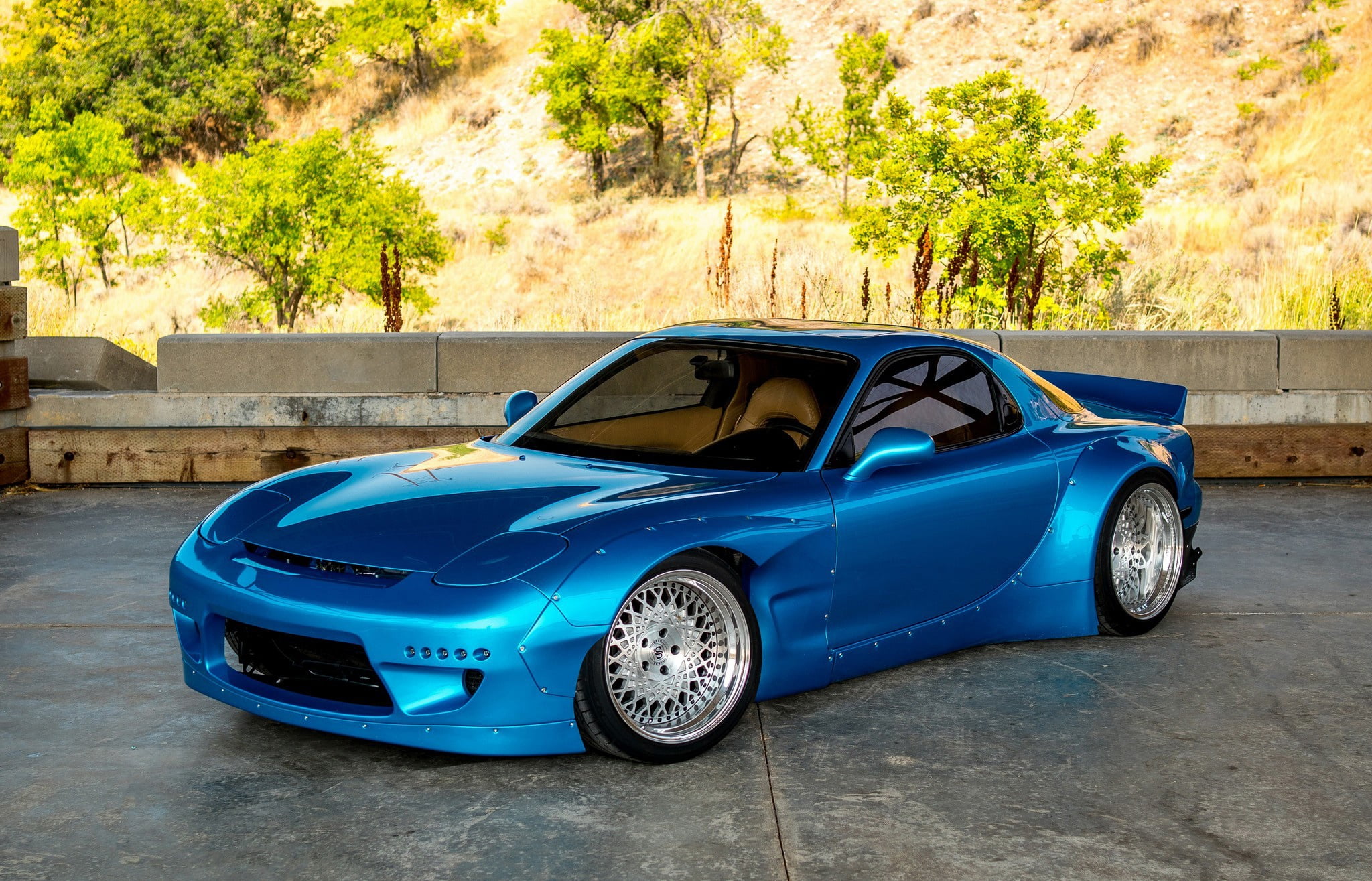Rocket, 1080P, Bunny, Mazda, RX-7, Wheels, Strasse, HD Wallpaper