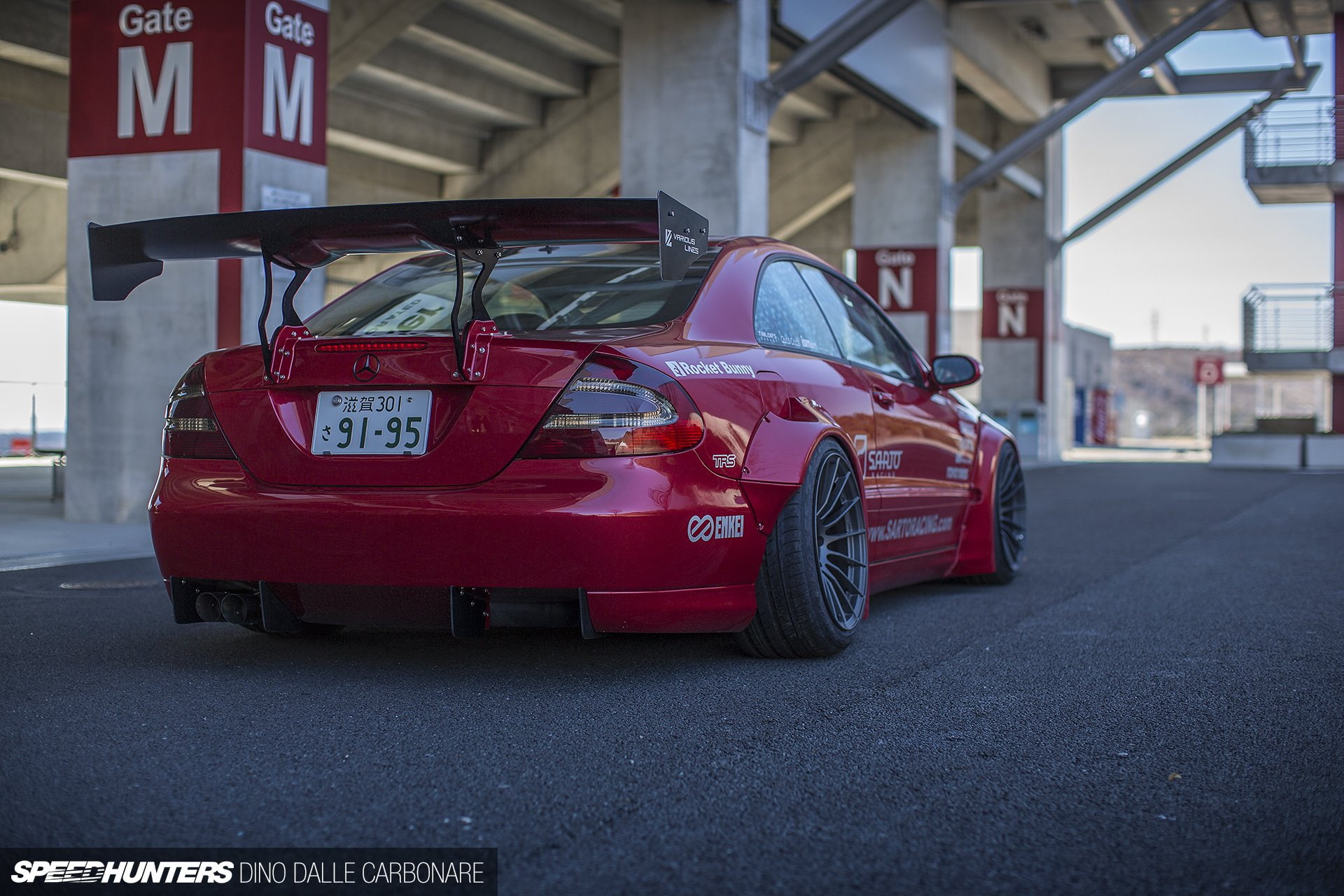 race, 1080P, benz, bunny, racing, clk240, mercedes, w209, tuning, sarto racing, rocket, HD Wallpaper