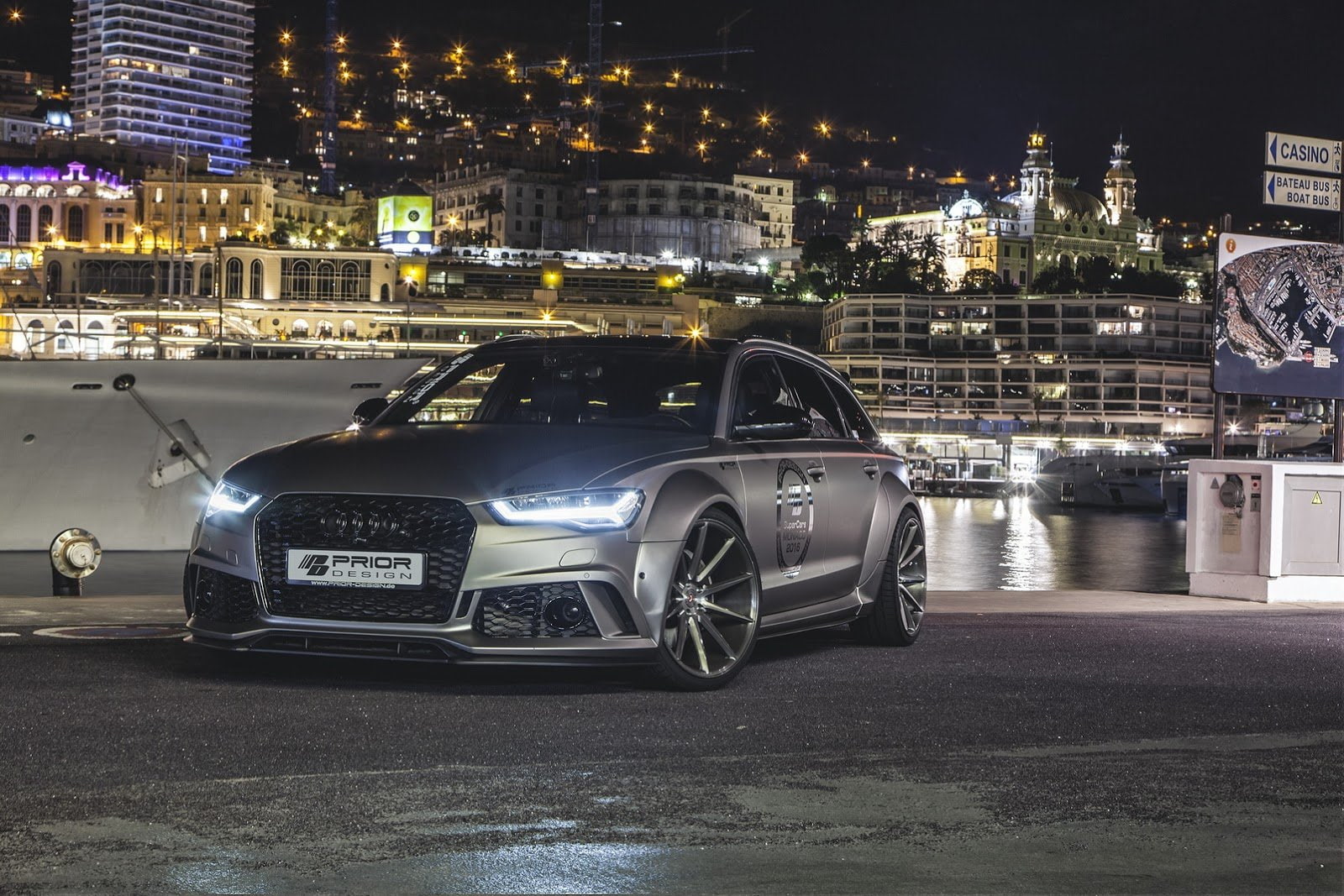 2016, cars, audi, widebody, design, prior, modified, rs6, 720P, HD Wallpaper