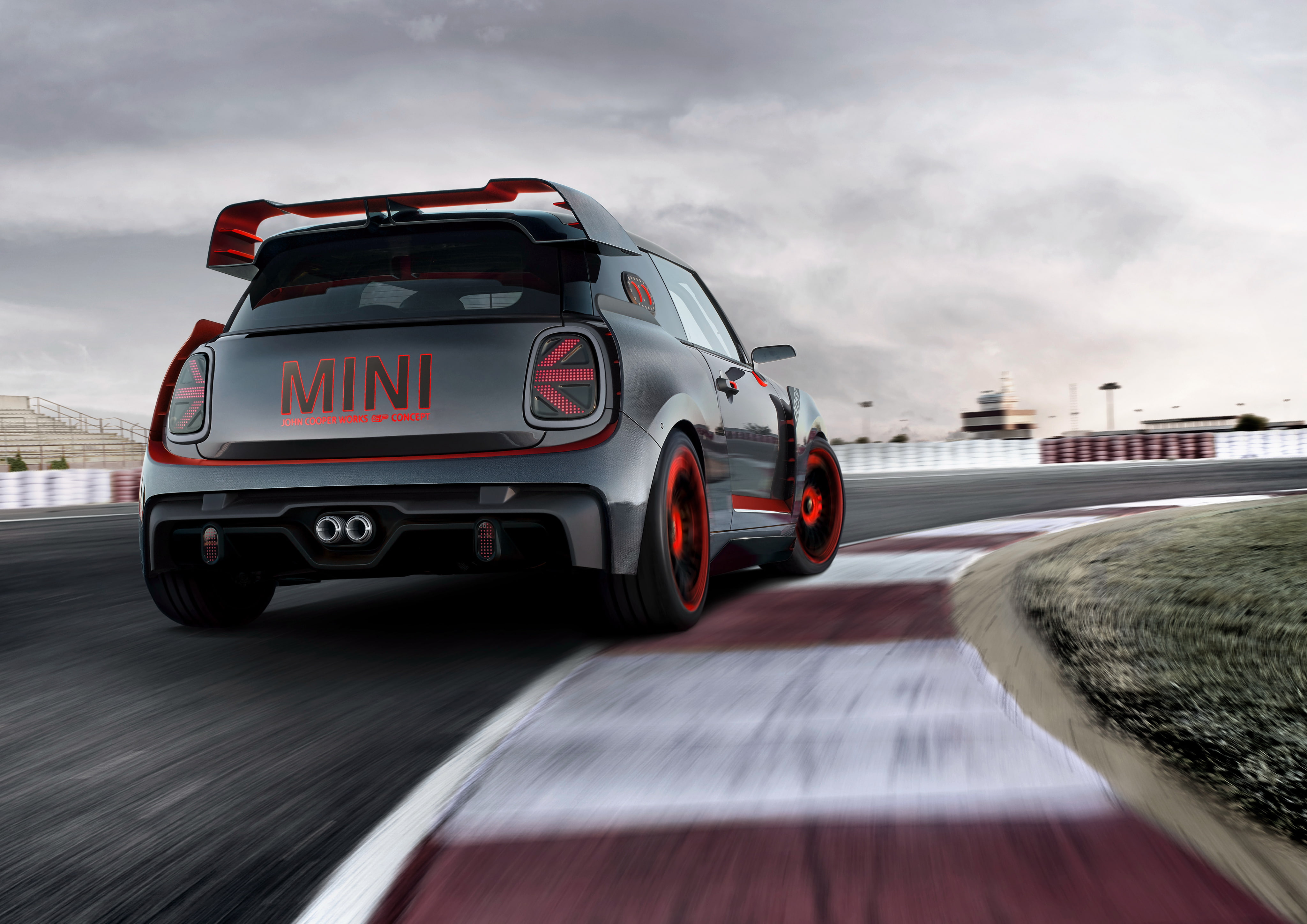 4K, Mini John Cooper Works GP Concept, 2017, 4K, HD Wallpaper