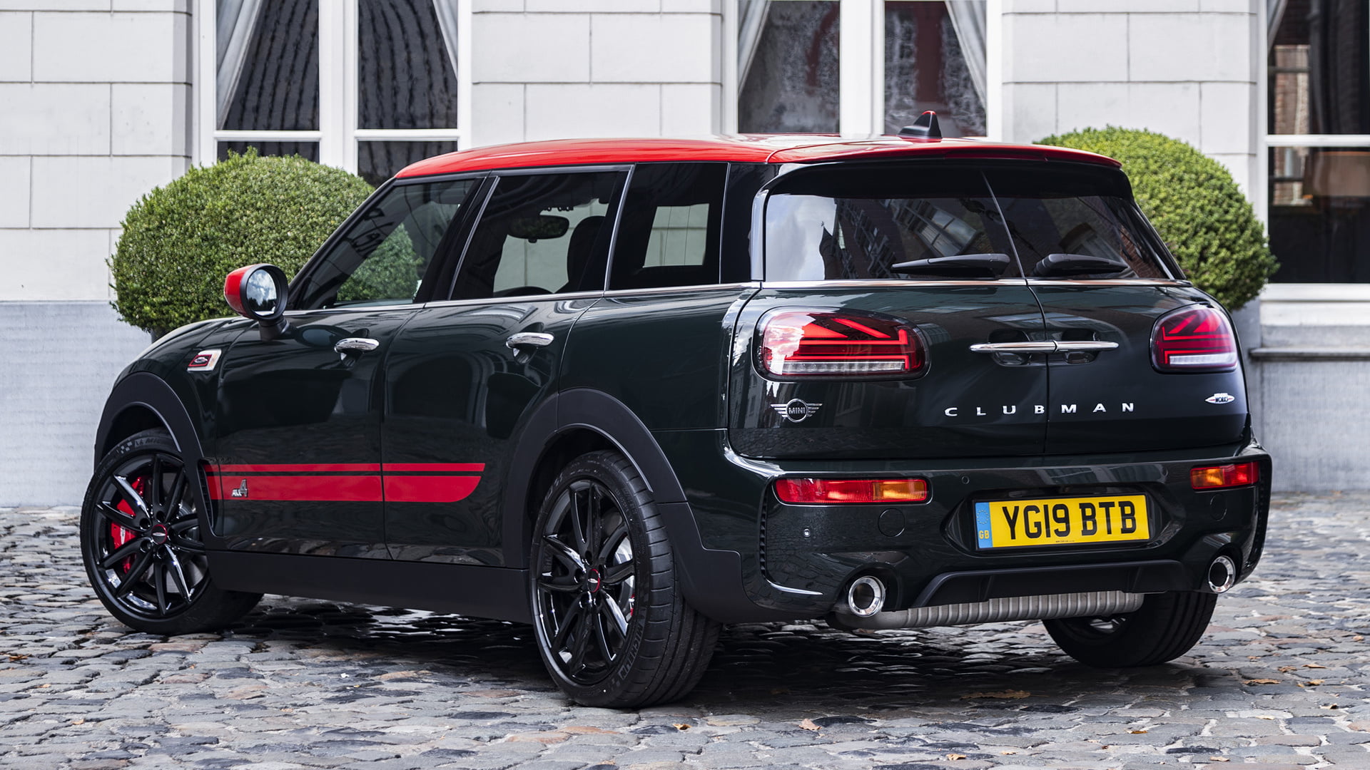Mini, Car, Black Car, Mini John Cooper Works Clubman, 1080P, HD Wallpaper