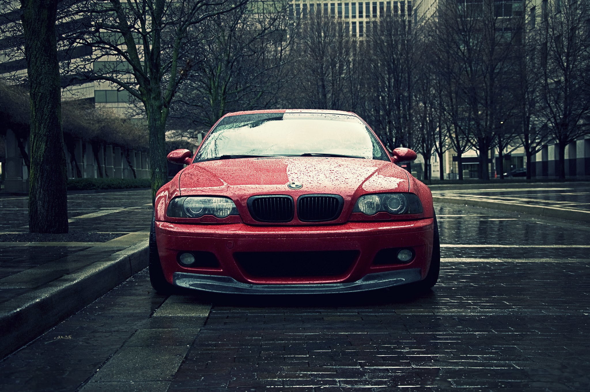 red, bmw m3, land Vehicle, parking Lot, canada, mode of transportation, nature, coupe, classic, toronto, grille, modern, ontario - Canada, stationary, cityscape, HD Wallpaper