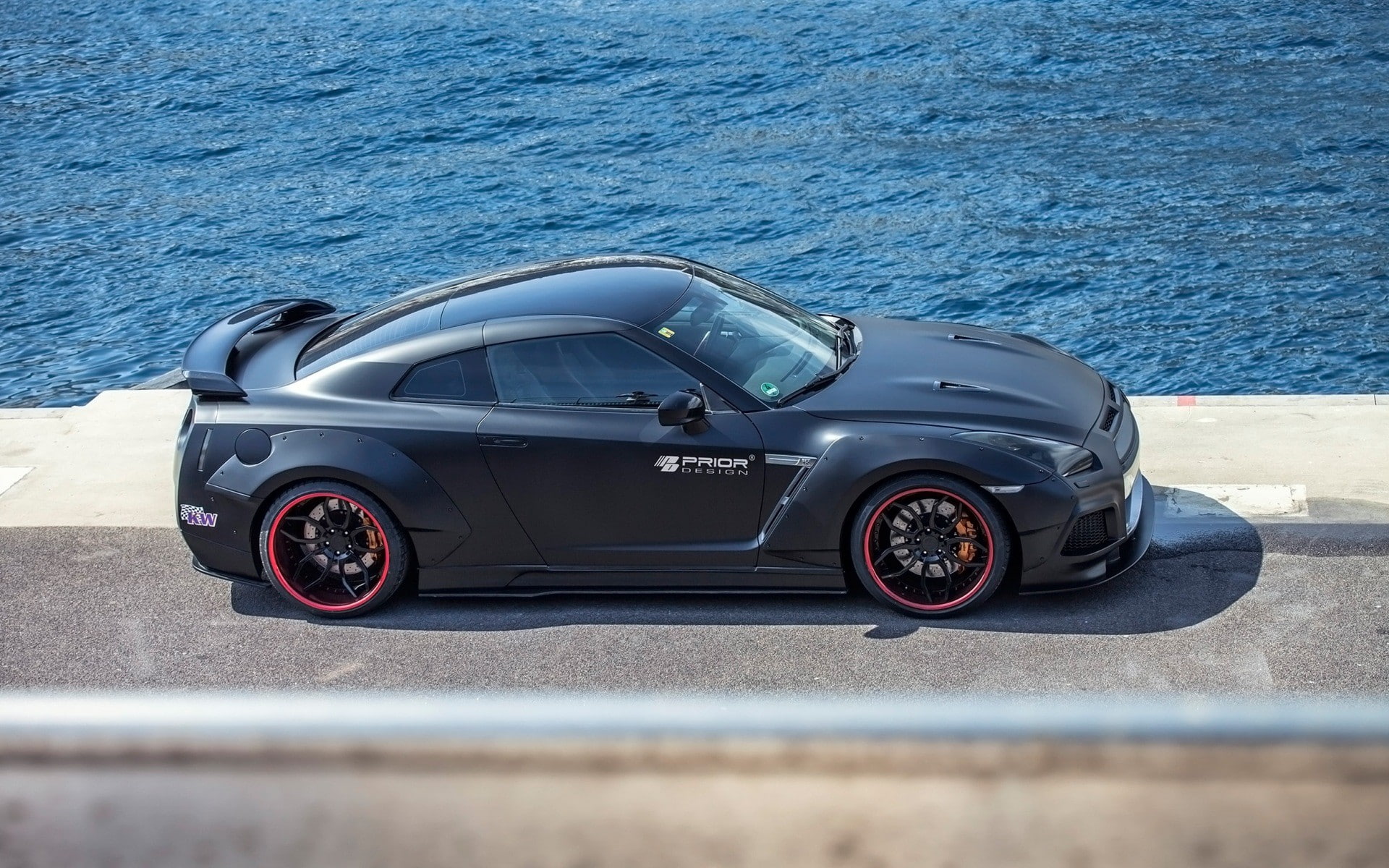 1080P, Nissan GT R PD750 Widebody, Nissan, Prior Design, Nissan GT R R35, HD Wallpaper