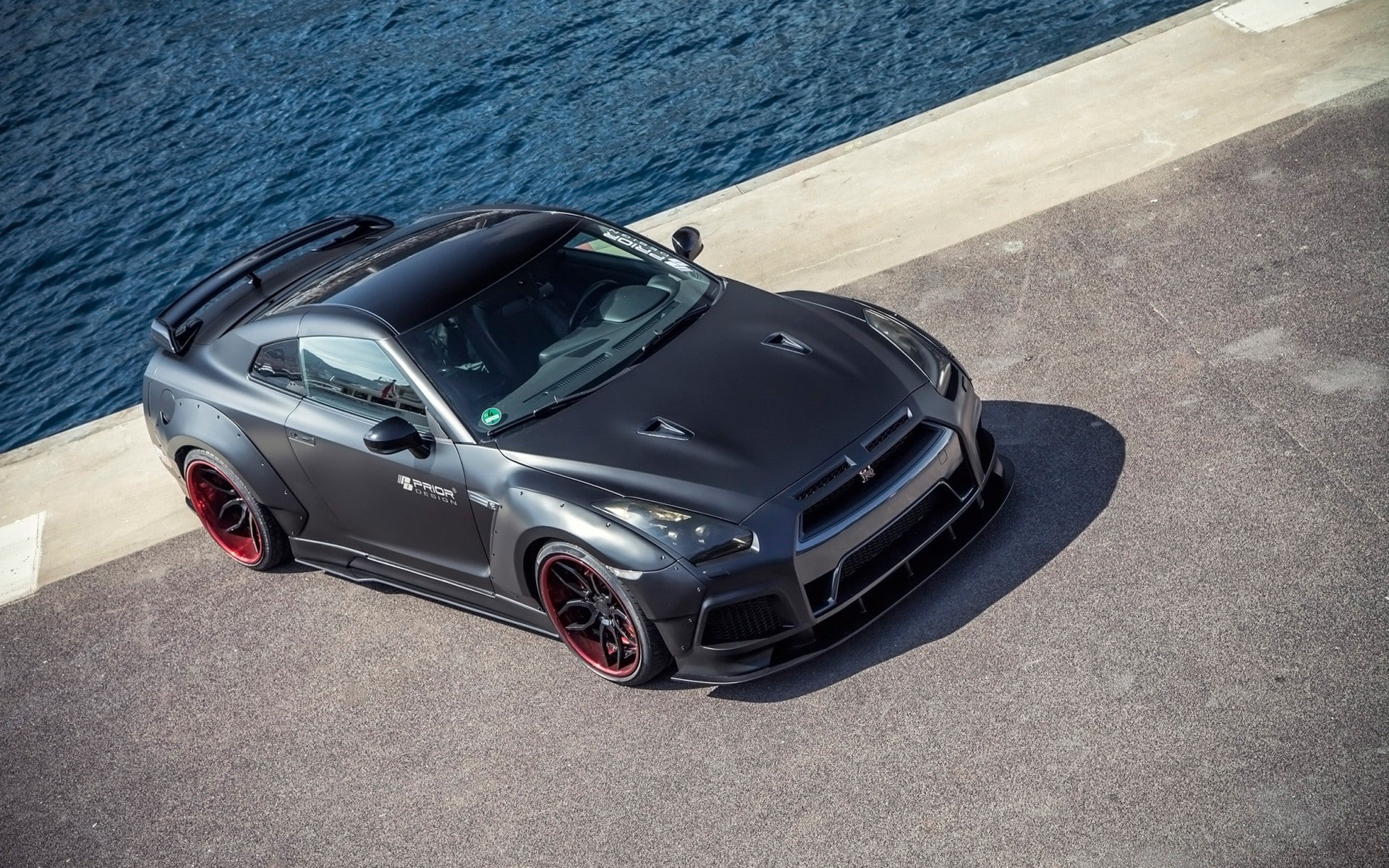 Nissan GT R R35, Prior Design, Nissan, 1080P, Nissan GT R PD750 Widebody, HD Wallpaper
