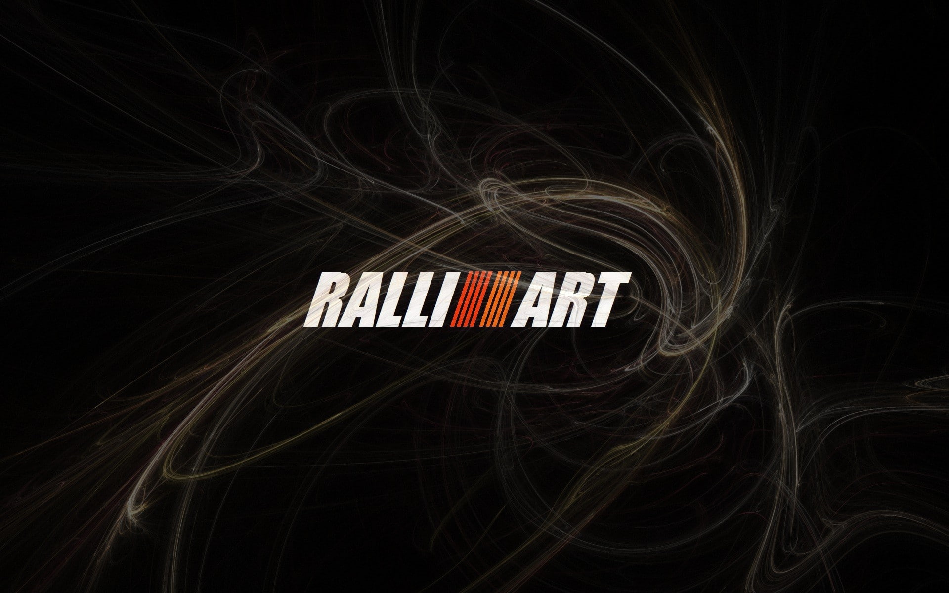 tuning, 1080P, logo, smoke, car, Mitsubishi, digital art, HD Wallpaper