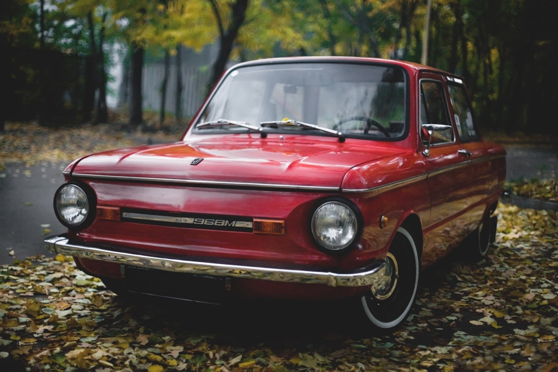 old-fashioned, outdoors, obsolete, transportation, 968, land, tree, history, style, old, vintage, ZAZ, mode of Transport, metal, vintage Car, no People, HD Wallpaper