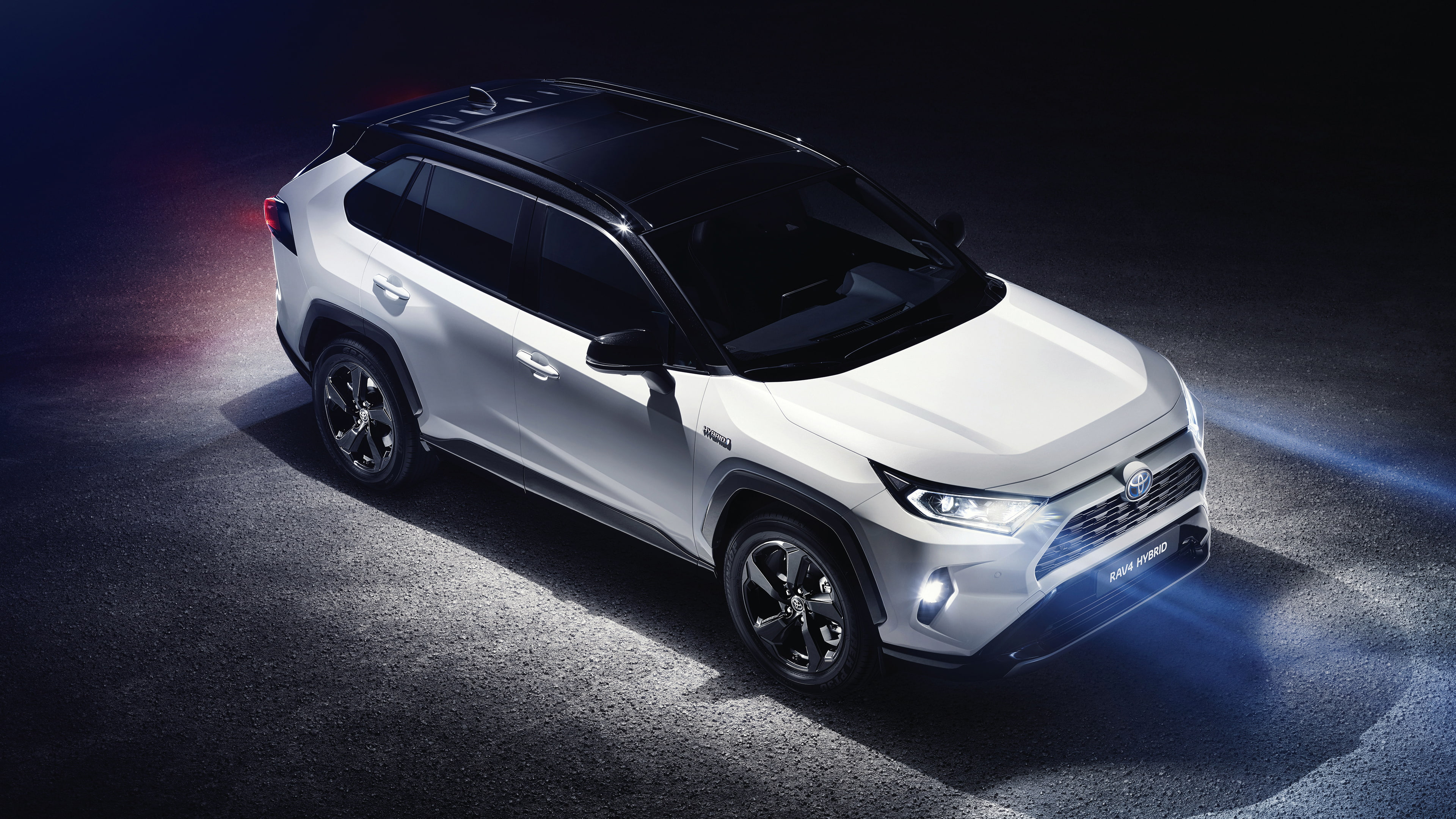 2019, Hybrid, 4K, Toyota, RAV4, HD Wallpaper
