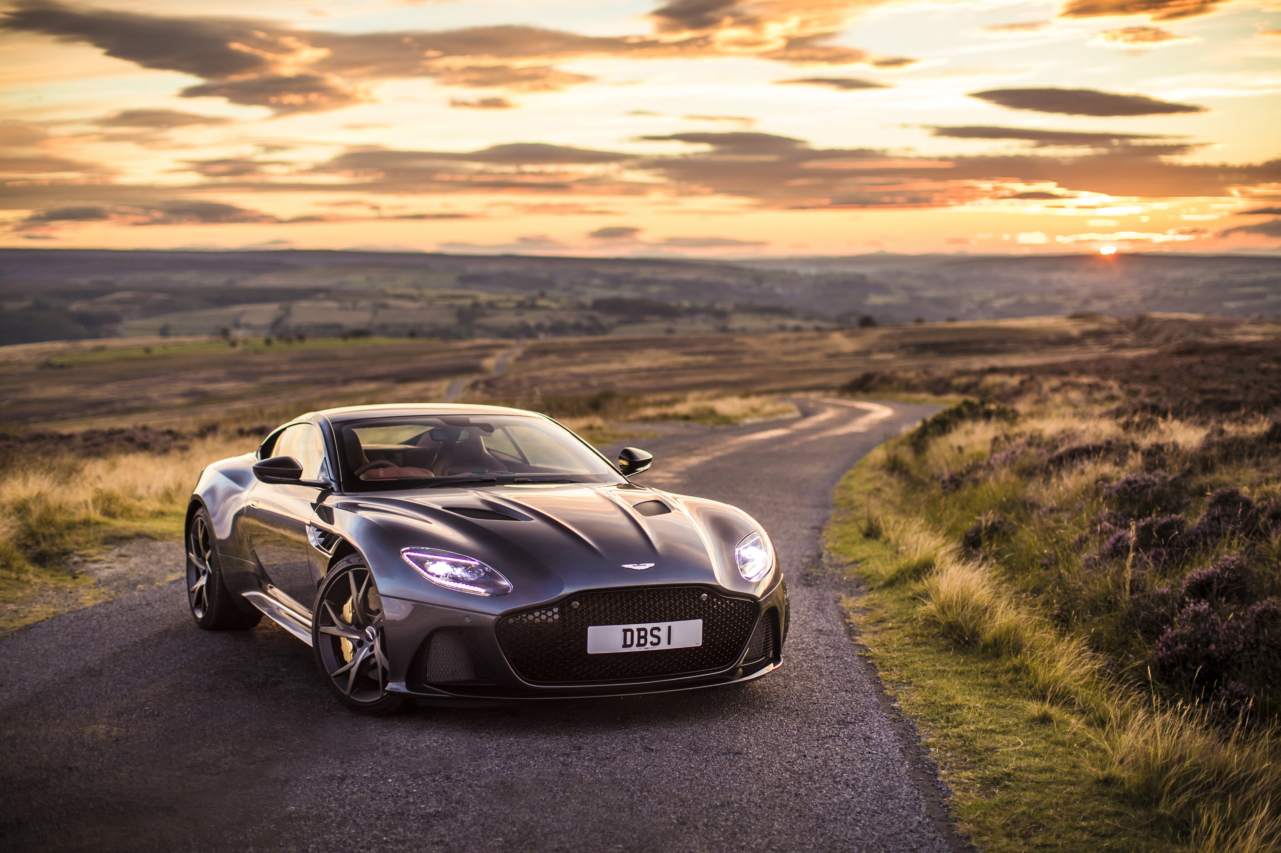 4K, DBS, Superleggera, Aston Martin, HD Wallpaper