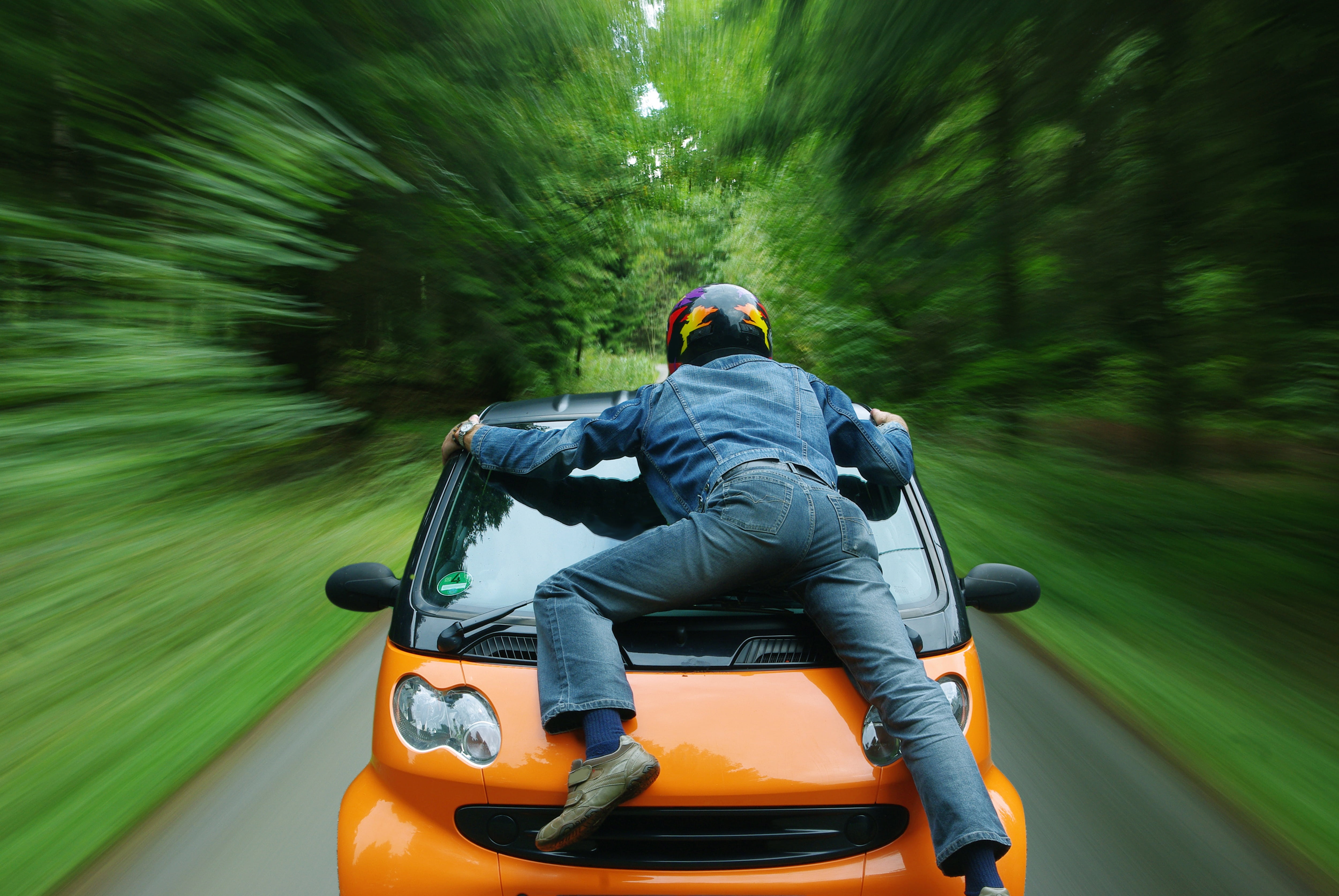 sport, lifestyles, motion, road, ride, orange, real people, traffic, vehicles, people, motor vehicle, speed, driving a car, accident, motorcycle, blurred motion, HD Wallpaper