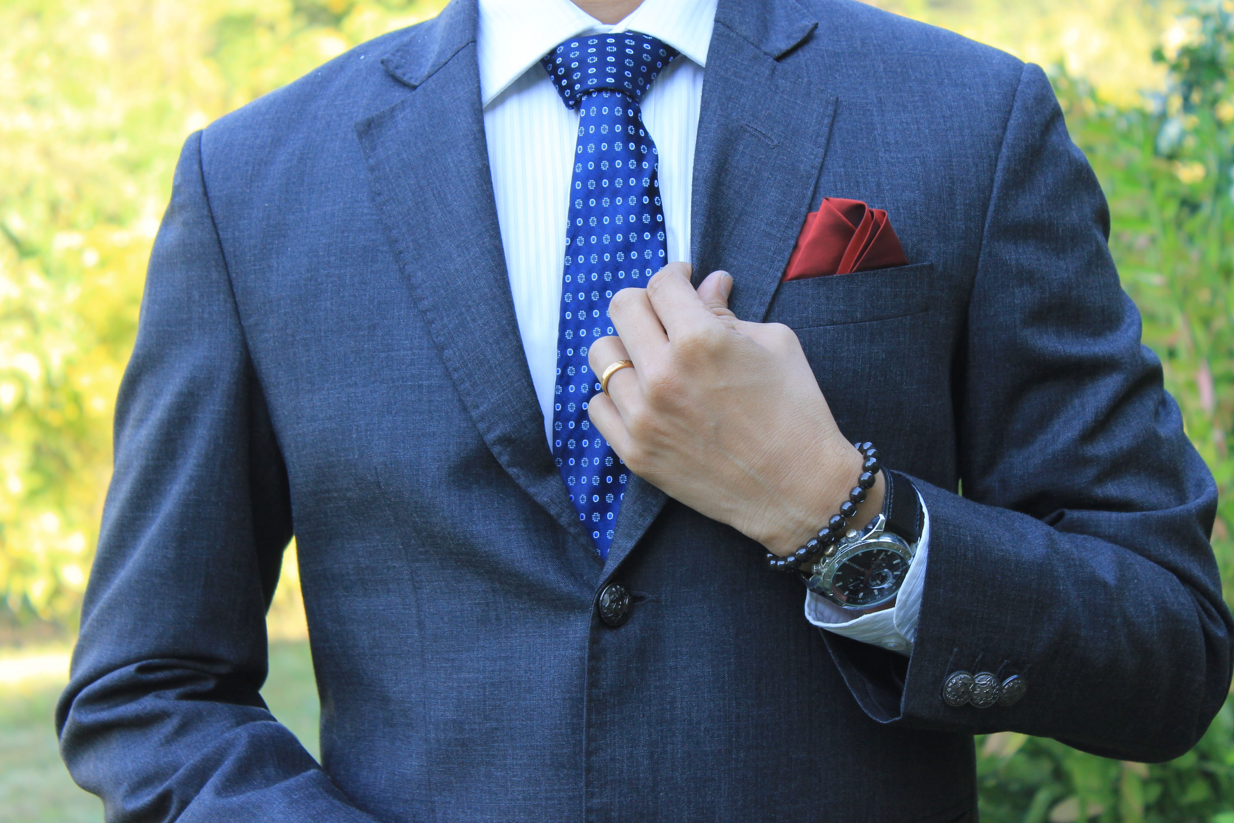 alpha male, necktie, corporate, indian, watch, adult, portrait, human, business person, standing, manager, one person, day, hand, well-dressed, person, HD Wallpaper