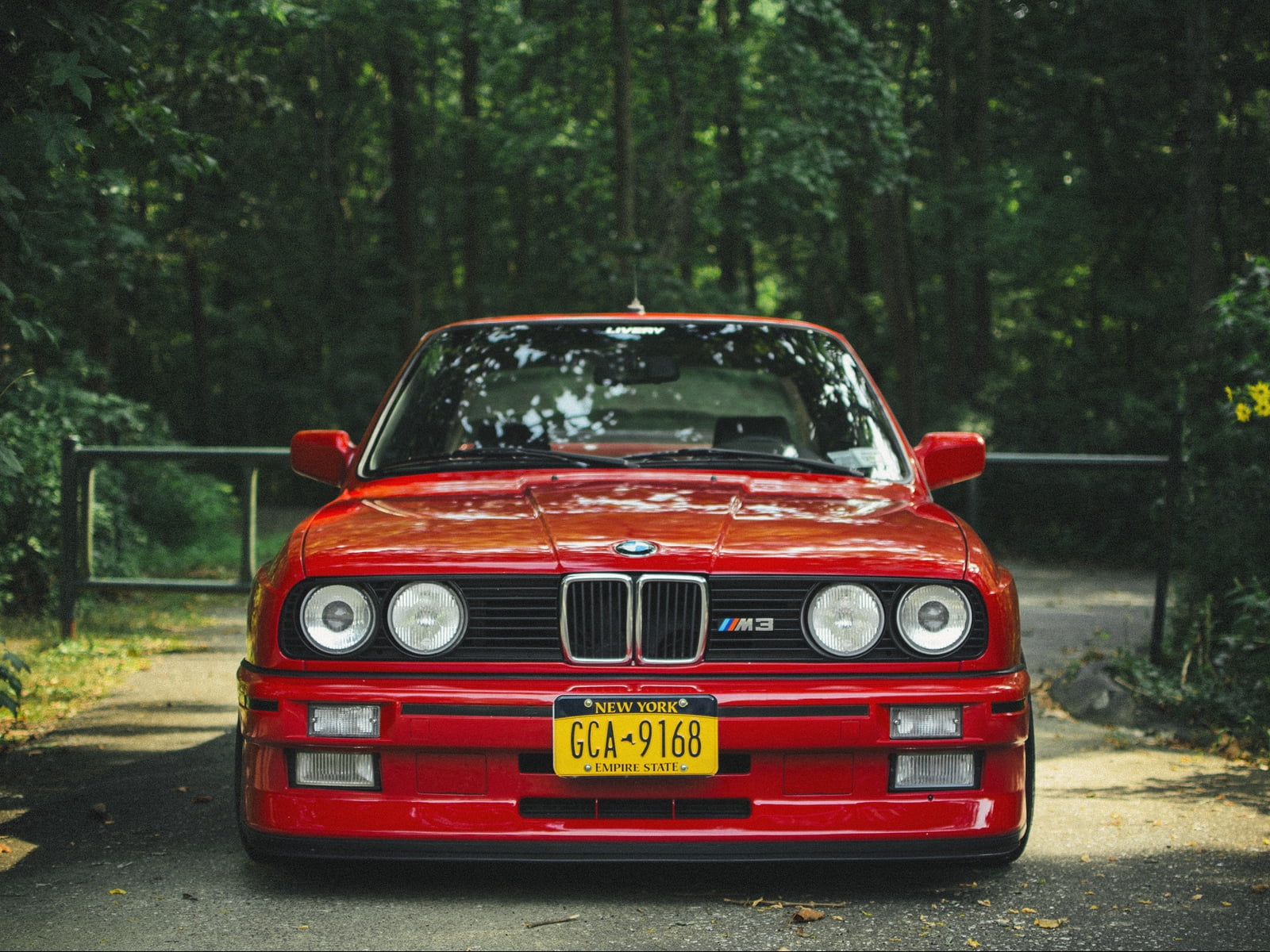 Bmw E30 m3, BMW, 720P, red cars, HD Wallpaper