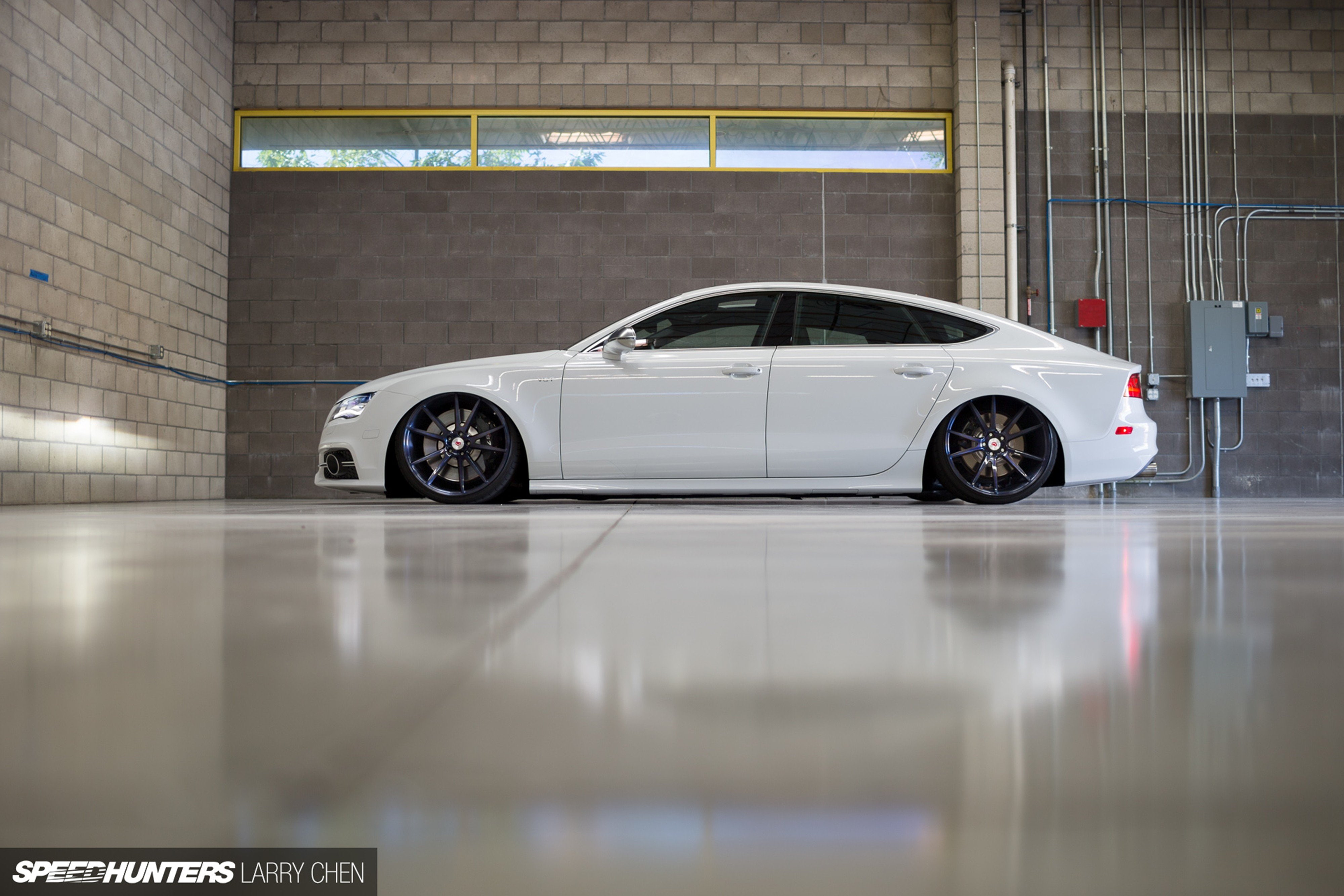 4K, car, speed, hunters, audi s7, tunning, 4000x2667, vossen, accuair, supercar, germany, HD Wallpaper