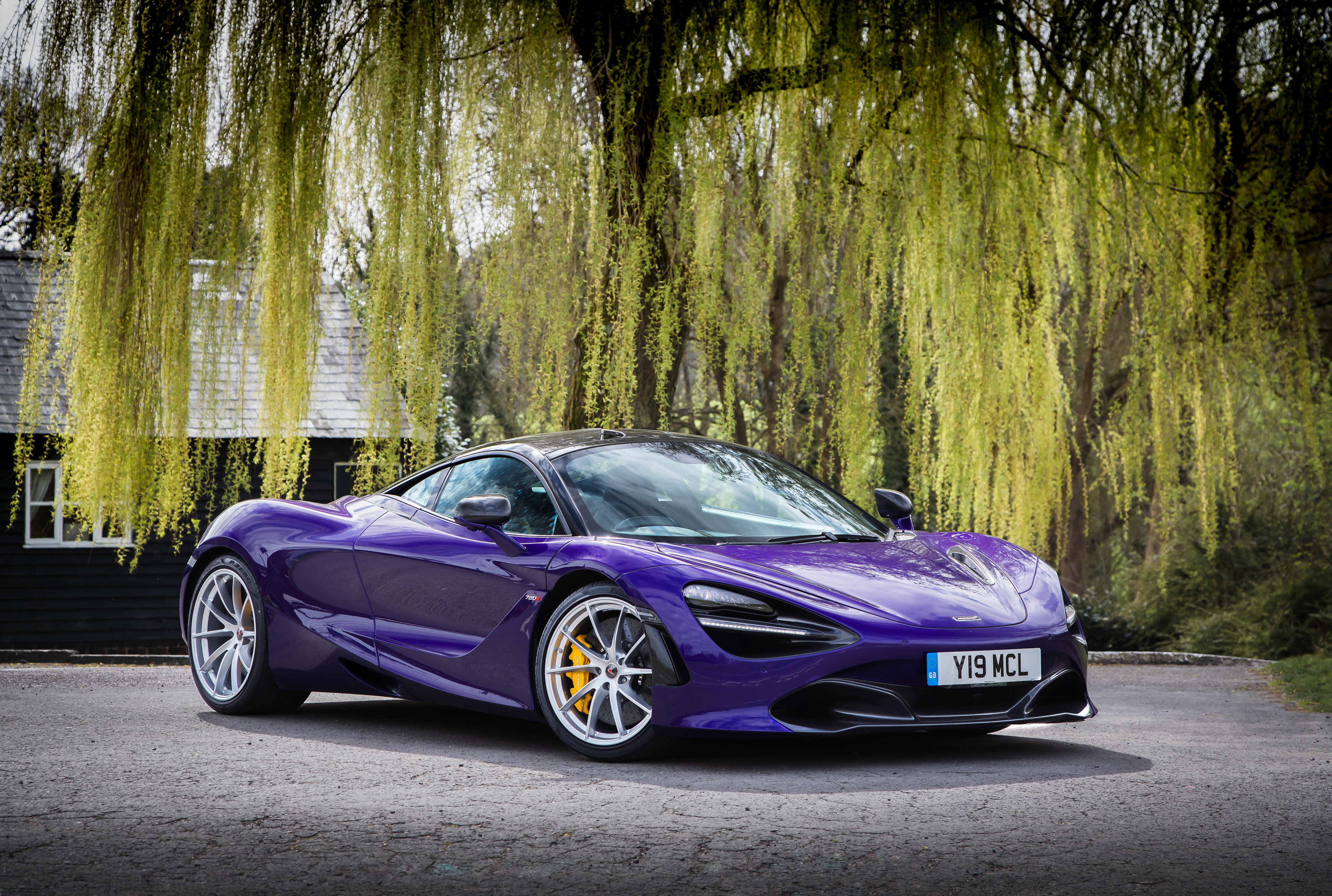 Purple Car, McLaren, McLaren 720S, Sport Car, Car, 4K, Supercar, Vehicle, HD Wallpaper
