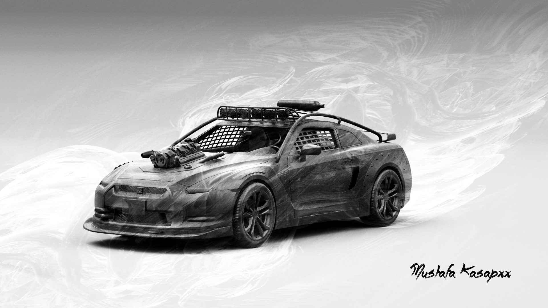 nissan gt, 1080P, car, R R32, Concept Cars, HD Wallpaper