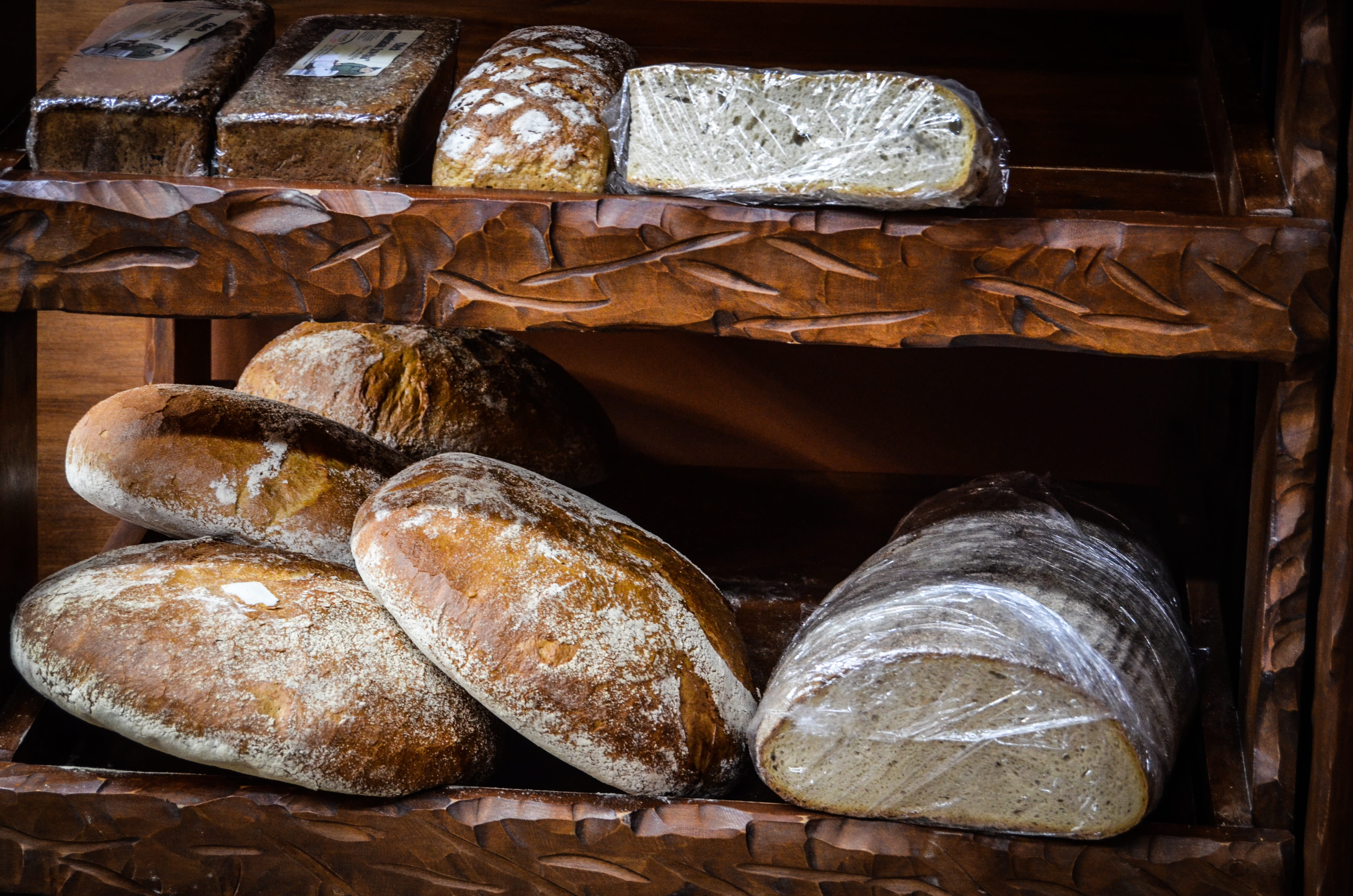 pastry, business, baked, healthy eating, food and drink, shelf, Eating, rack, bakery, retail, breads, store, freshness, no people, retail display, called rothmans, HD Wallpaper