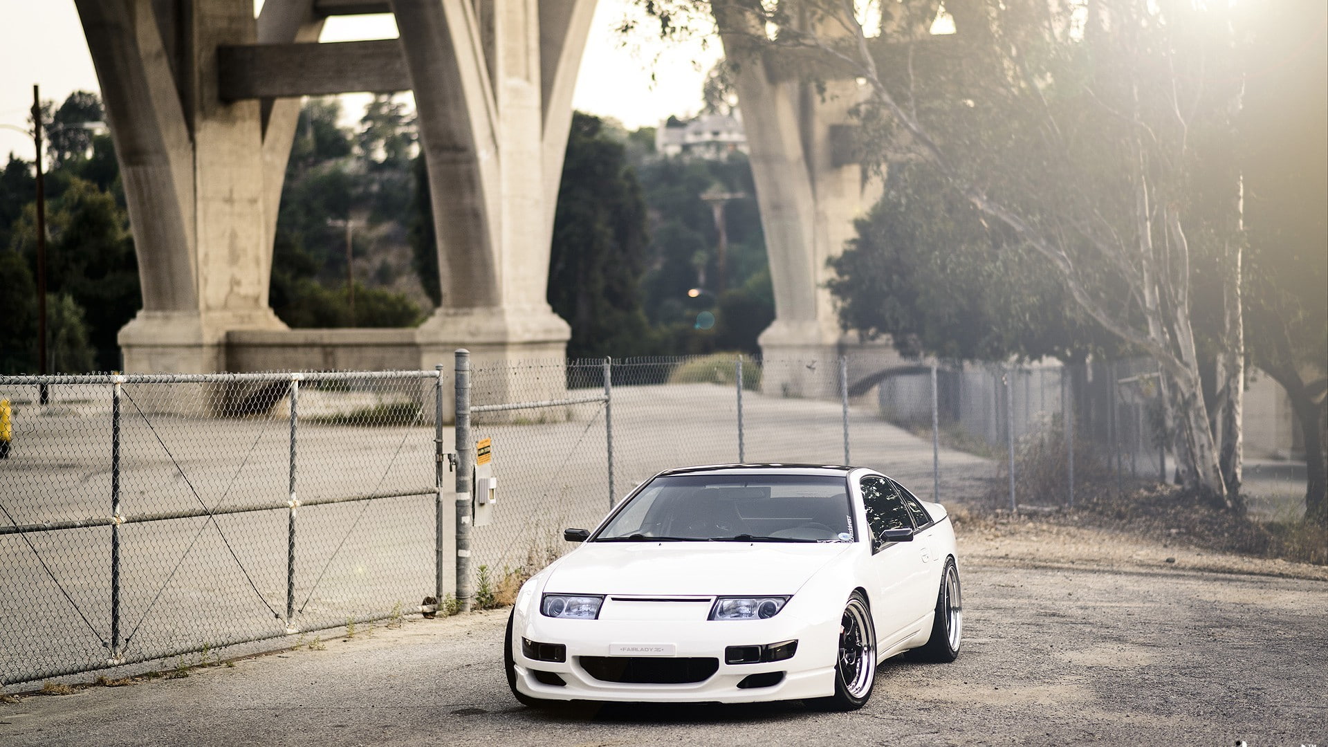 low, Nissan, 1080P, the city, 300zx, fairlady, HD Wallpaper