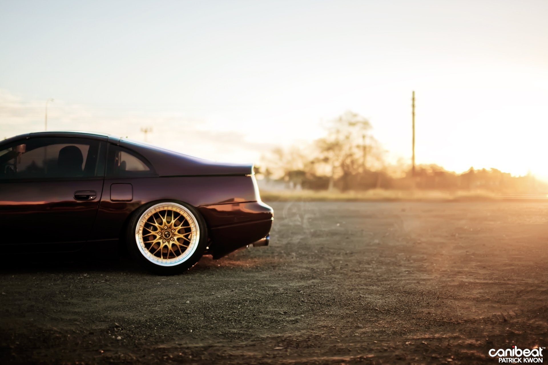 car, land vehicle, outdoors, city, road, tire, no people, day, sunset, focus on foreground, transportation, Nissan 300ZX, mode of transportation, wheel, HD Wallpaper