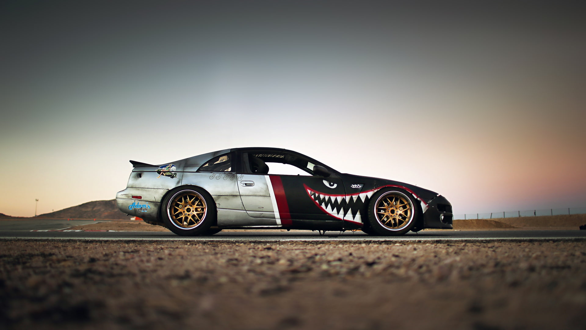 Drift, Style, Exhaust, Z32, Rims, 1080P, Track, Retro, 300ZX, Sportcar, Nissan, Tuning, HD Wallpaper