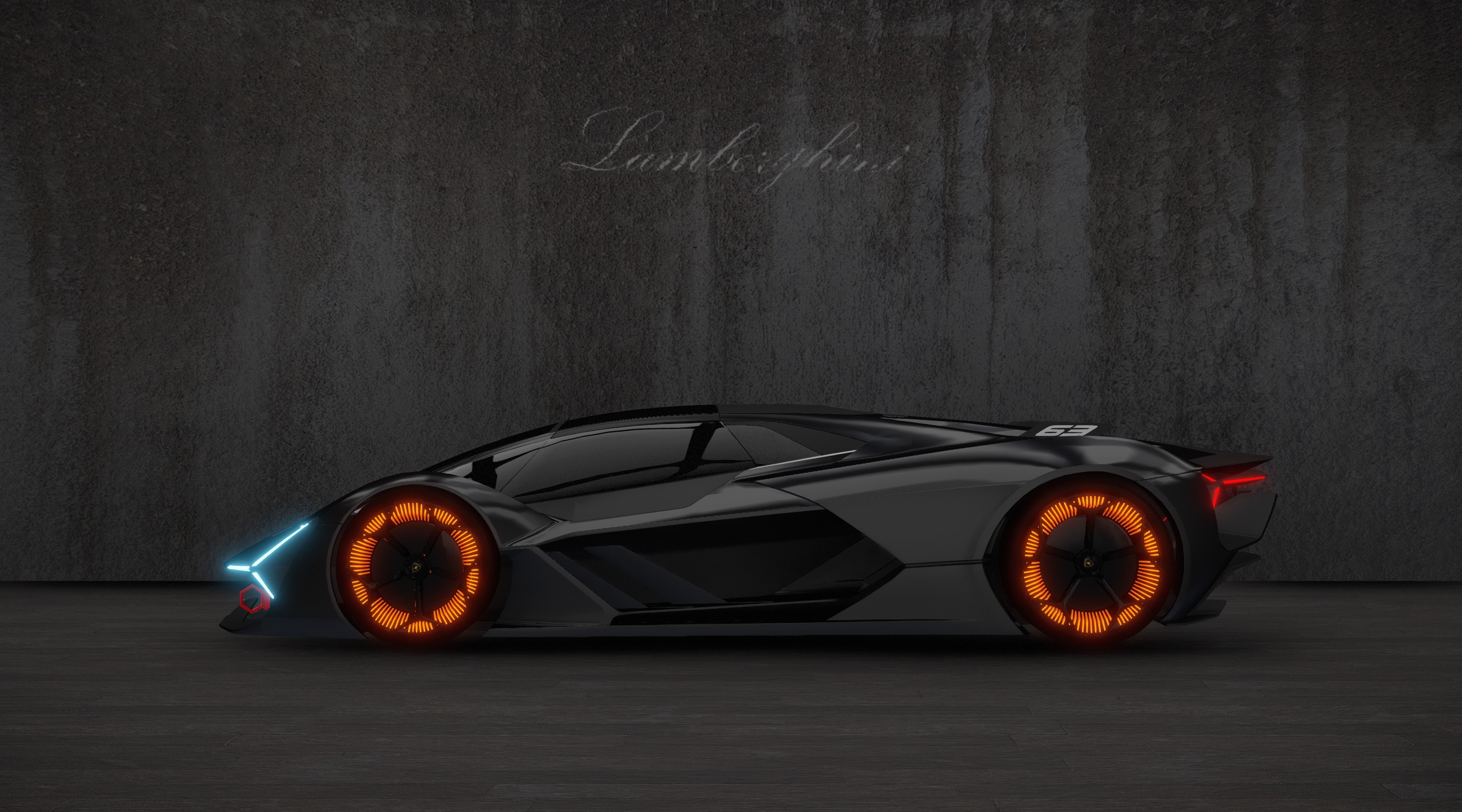 Lamborghini, 4K, Cars, millenio, terzo, HD Wallpaper