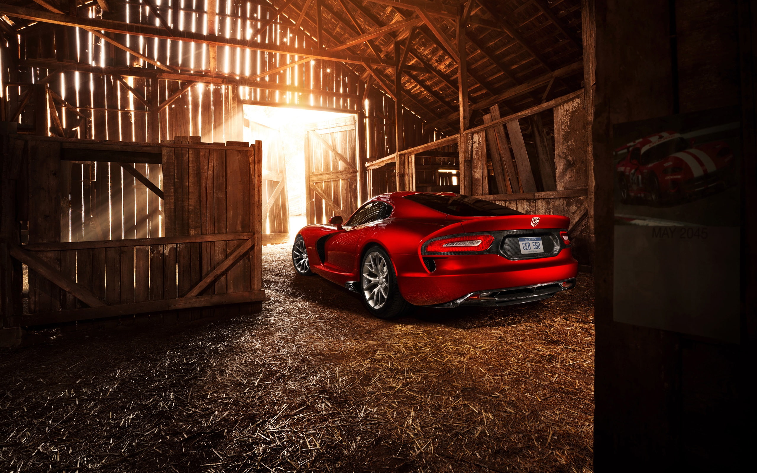 Supercar, srt, Red, 2K, gts, 2013, Viper, Dodge, HD Wallpaper