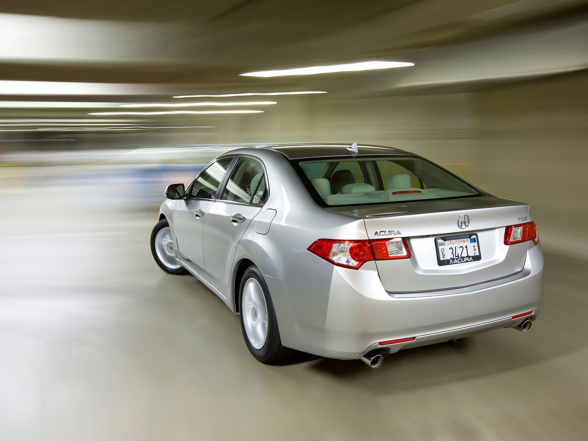 small, driving, reflection, modern, silver colored, transportation, new, sports race, engine, rear view, no People, acura, cars, sport, sedan, luxury, honda, HD Wallpaper