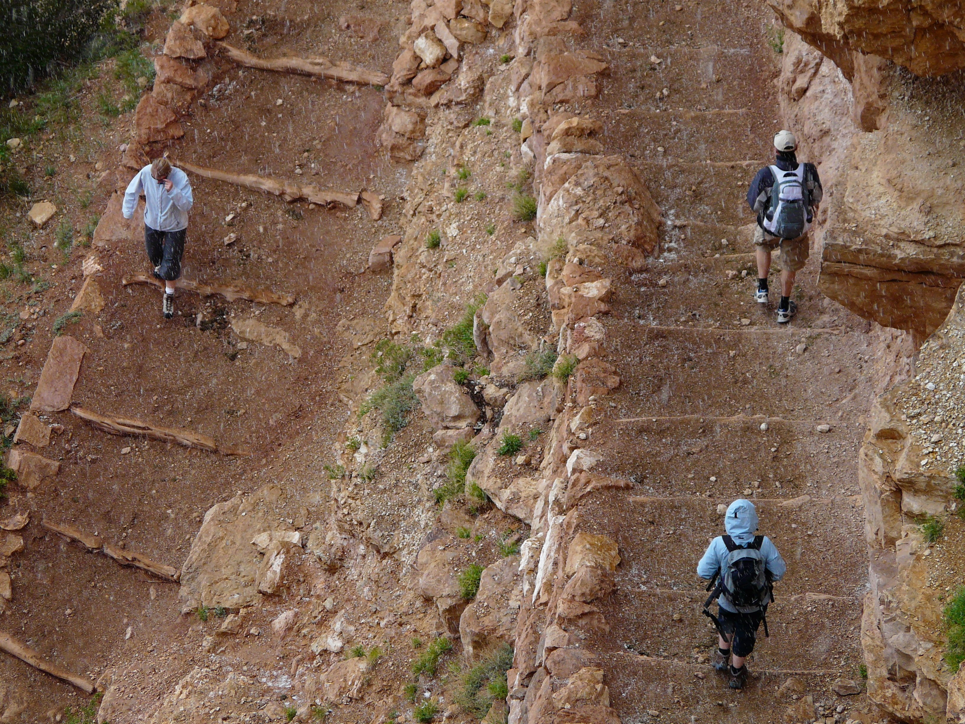 away, activity, adventure, effort, day, hike, people, rear view, mature men, solid, lifestyles, rock, risk, serpentine, sidewalk, rock climbing, 2K, descent, HD Wallpaper