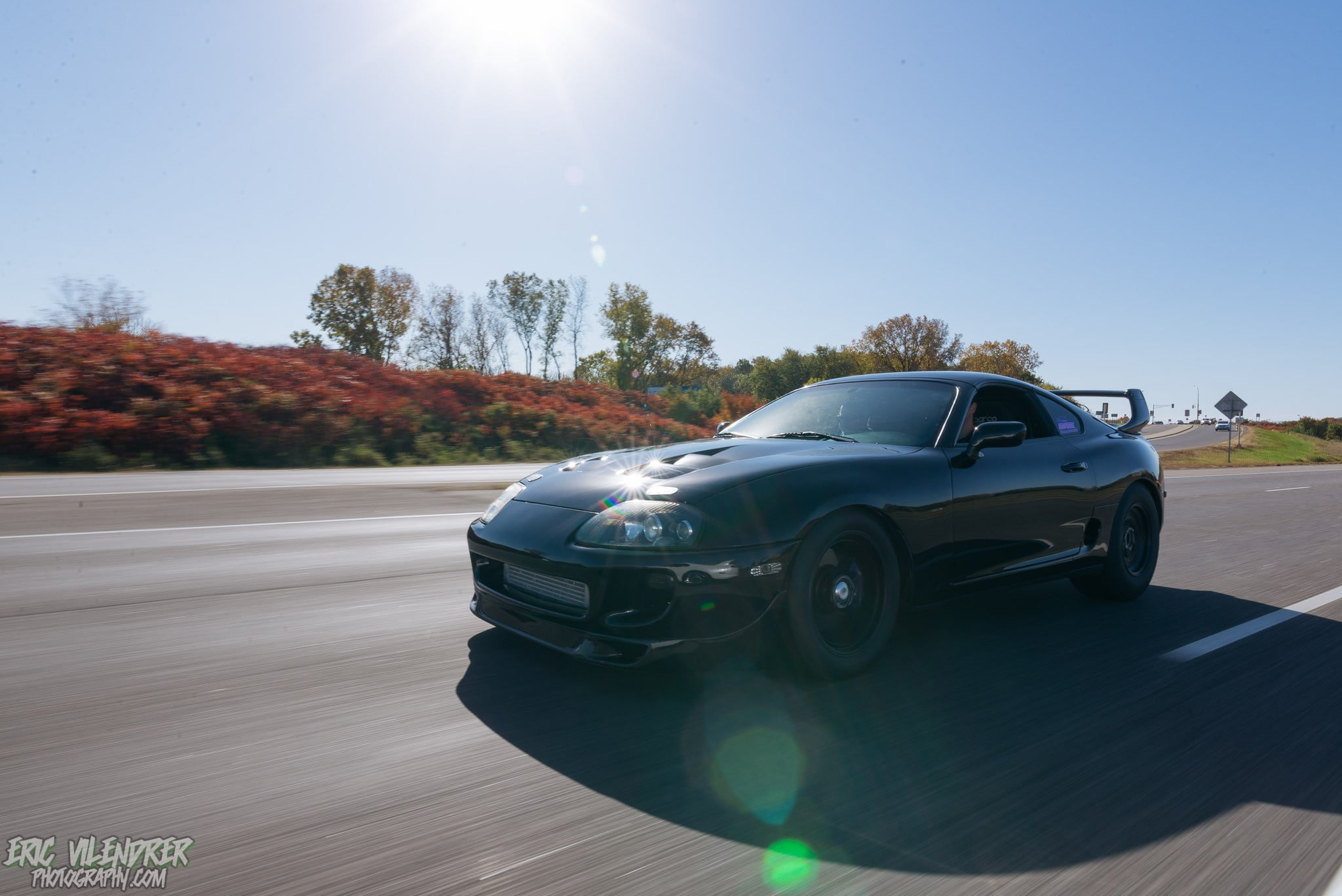 mode of transportation, Toyota, travel, no people, car, road, sky, motor vehicle, day, sunbeam, clear sky, on the move, Supra, plant, wheel, outdoors, 1080P, HD Wallpaper