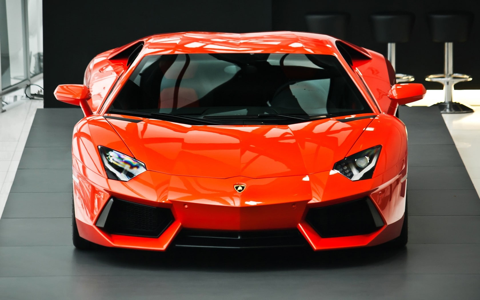 supercars, hd, 720P, lamborghini, x, art, cars, orange, aventador, HD Wallpaper