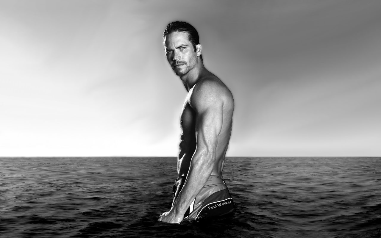 in water, paul Walker, 720P, image HD, HD Wallpaper
