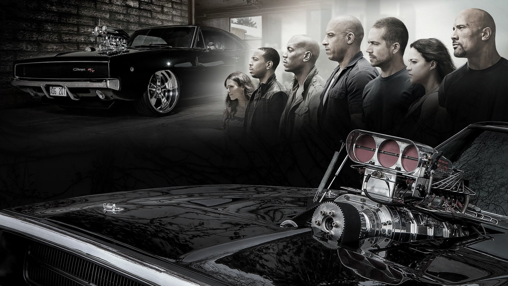 1080P, Fast and Furious, Furious 7, HD Wallpaper