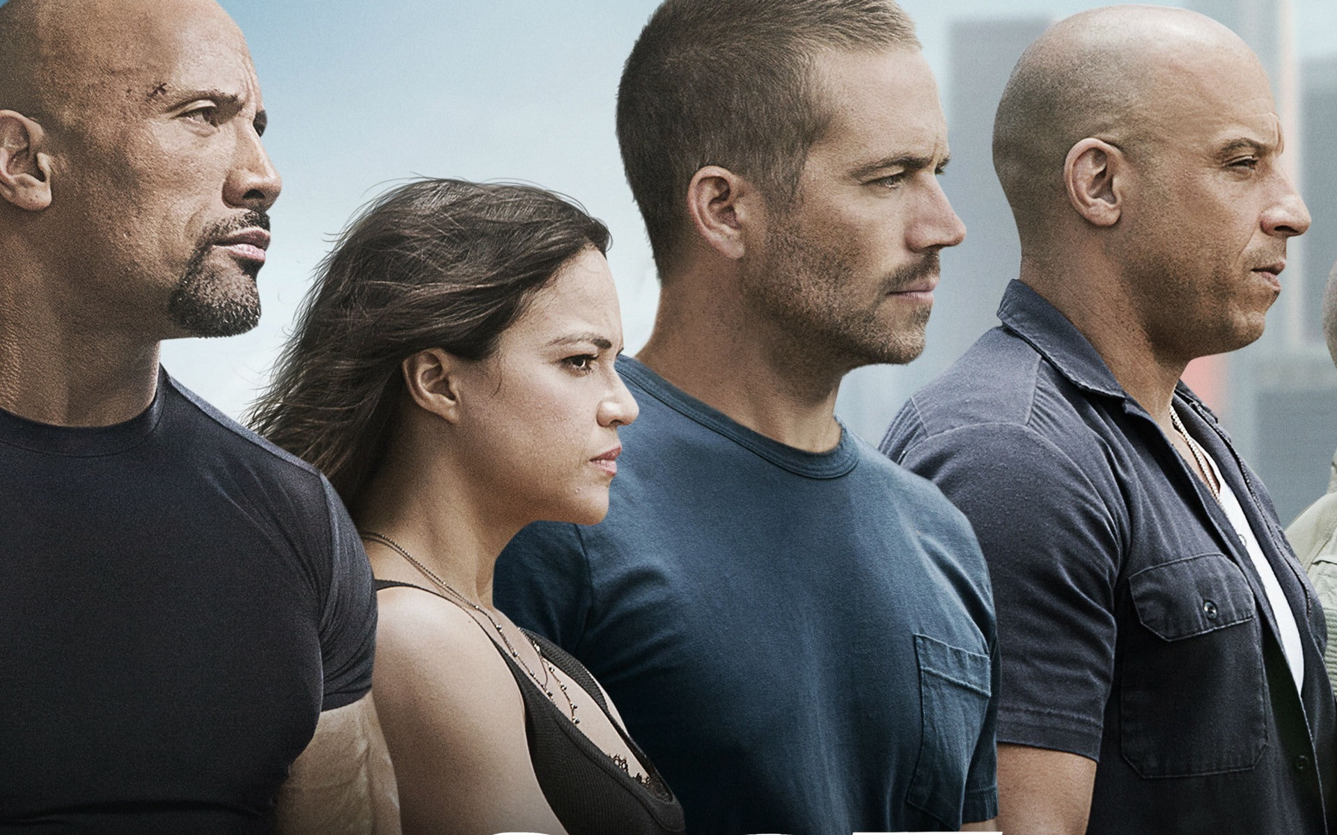 small group of people, people, cooperation, looking, dwayne, males, hd, looking away, furious, adult, mature men, togetherness, young adult, johnson, watching, HD Wallpaper