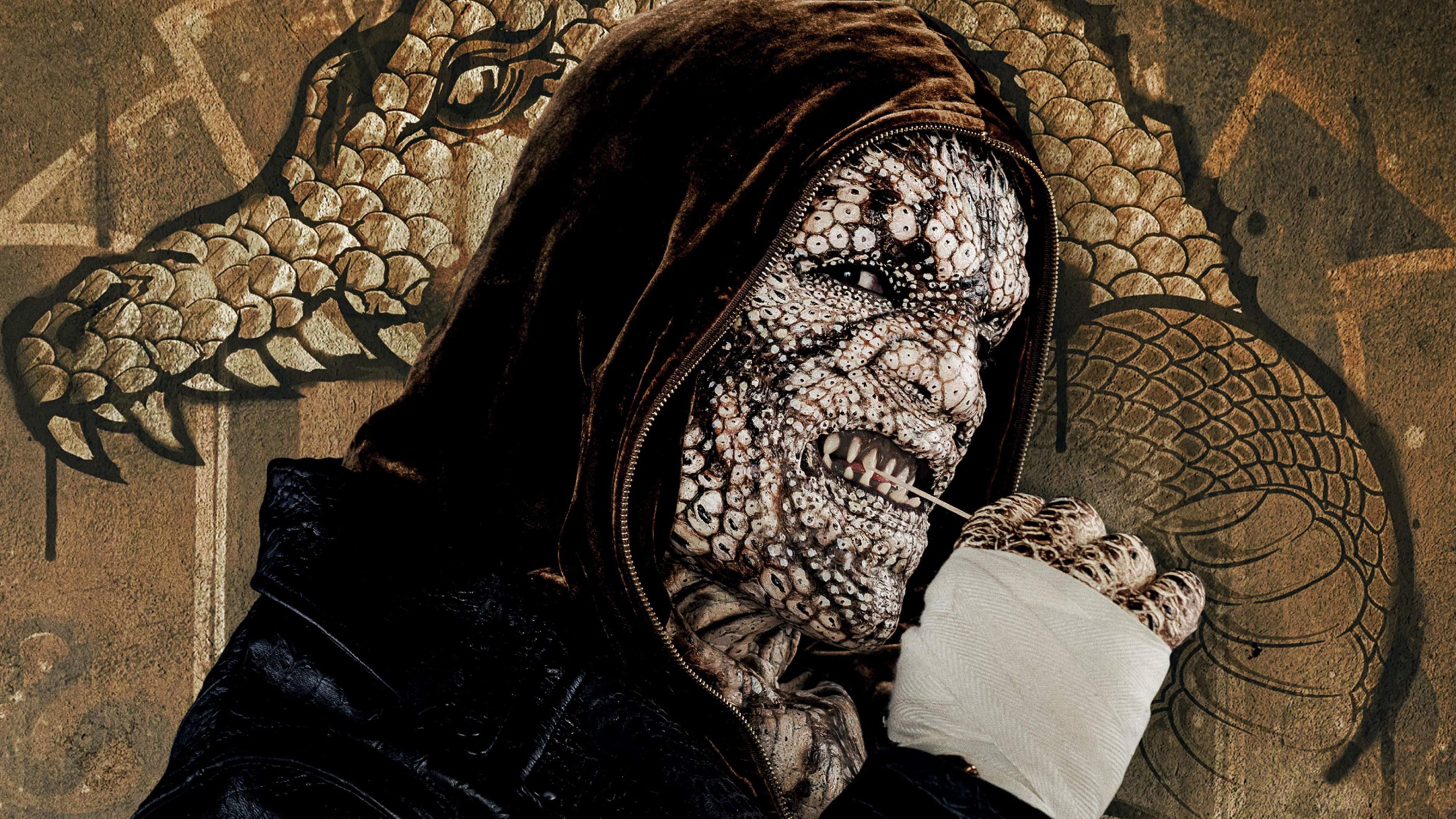 Best Movies of 2016, black, 4K, Suicide Squad, Killer Croc, monster, coat, man, HD Wallpaper