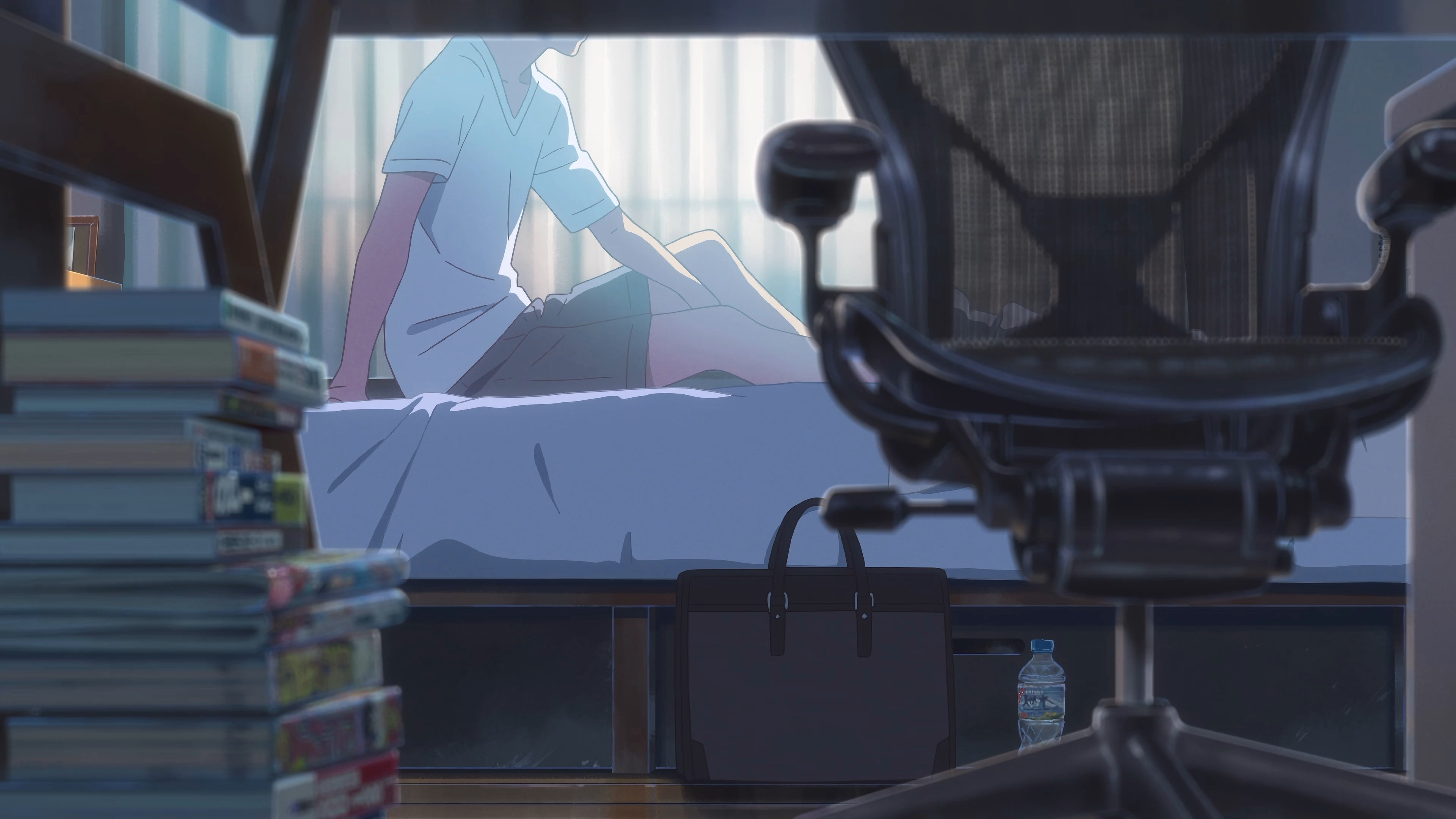 indoors, Makoto Shinkai, 4K, Kimi no Na Wa, anime, HD Wallpaper
