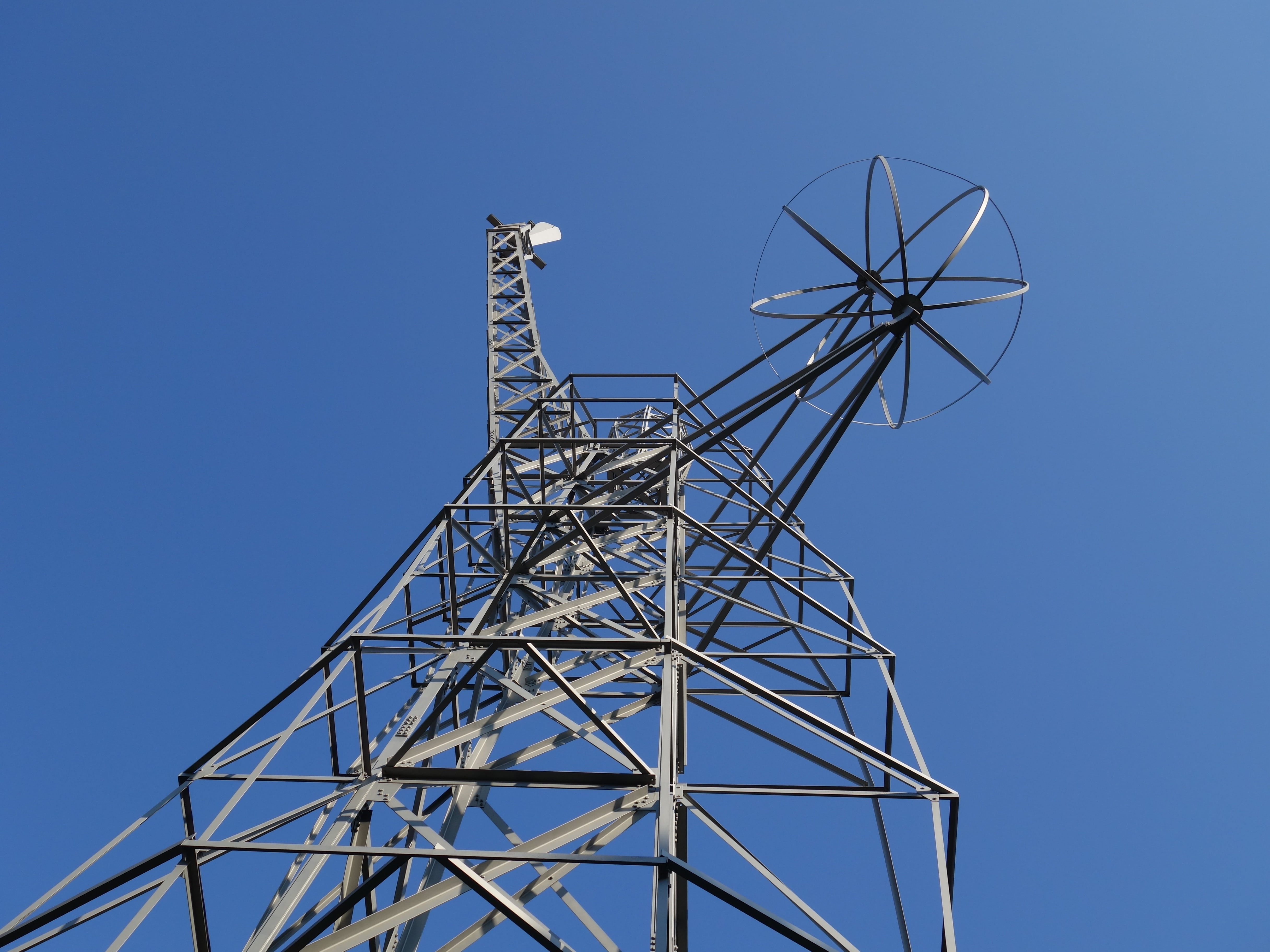 communication, sky, fuel and Power Generation, power supply, blue, station, global communications, scaffold, telecommunications equipment, radio wave, nature, HD Wallpaper