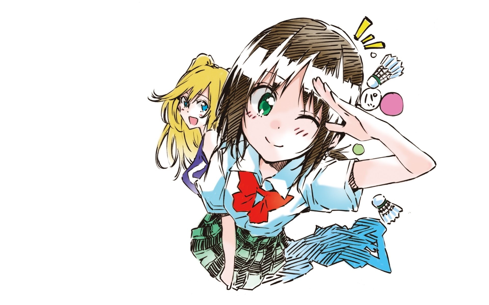 Connie Christensen, 1080P, Anime, Ayano Hanesaki, Hanebado!, HD Wallpaper