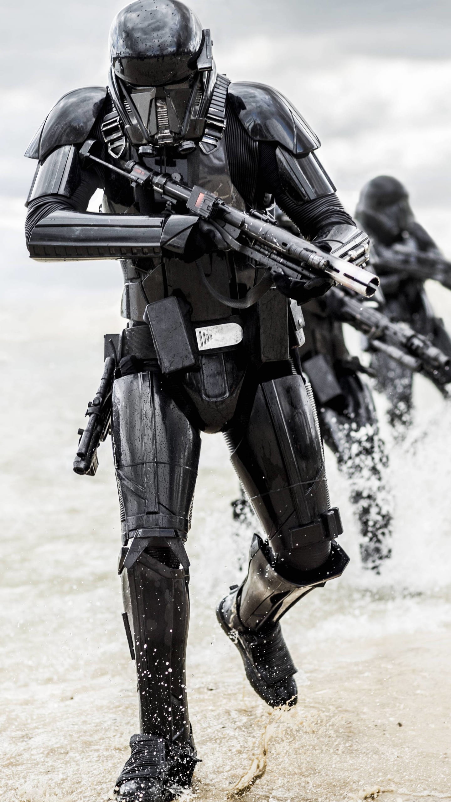 Death Troopers, Star Wars, First Order, 2K, black armor, portrait display, Phone HD Wallpaper